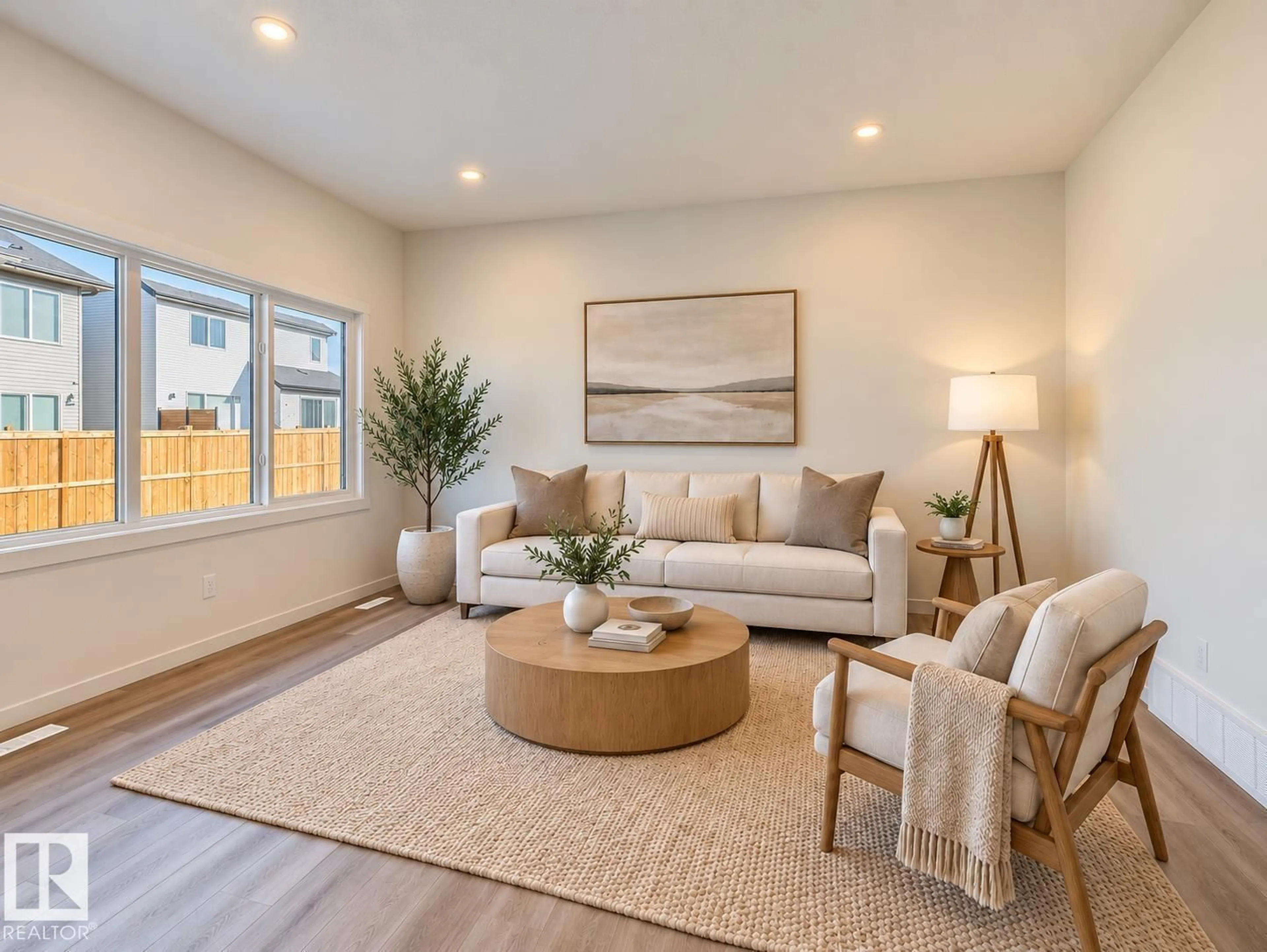 Living room with furniture, unknown for NW - 2427 206 ST, Edmonton Alberta T6M1N9