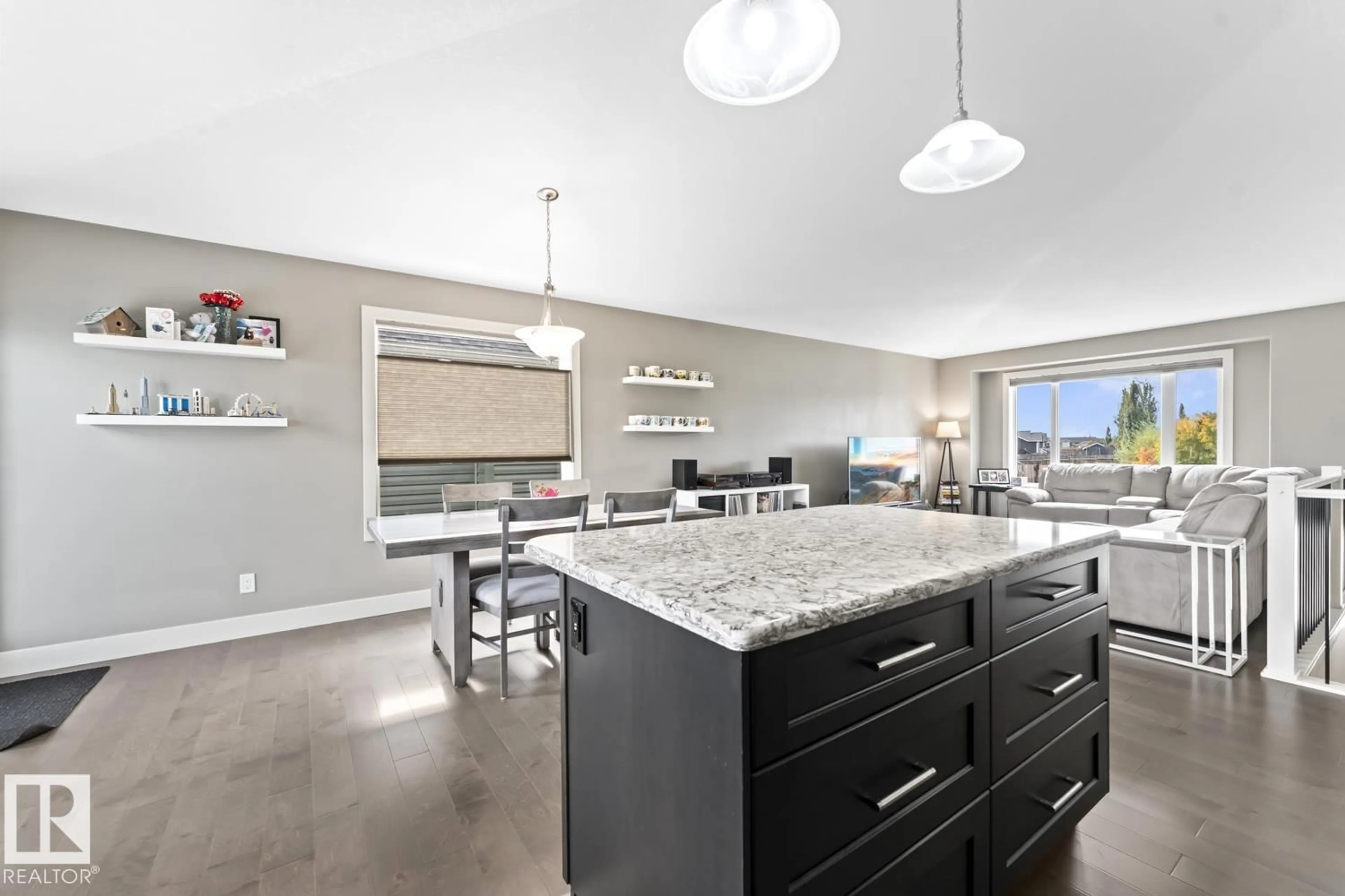 Open concept kitchen, ceramic/tile floor for 5705 49 ST, Cold Lake Alberta T9M0E8