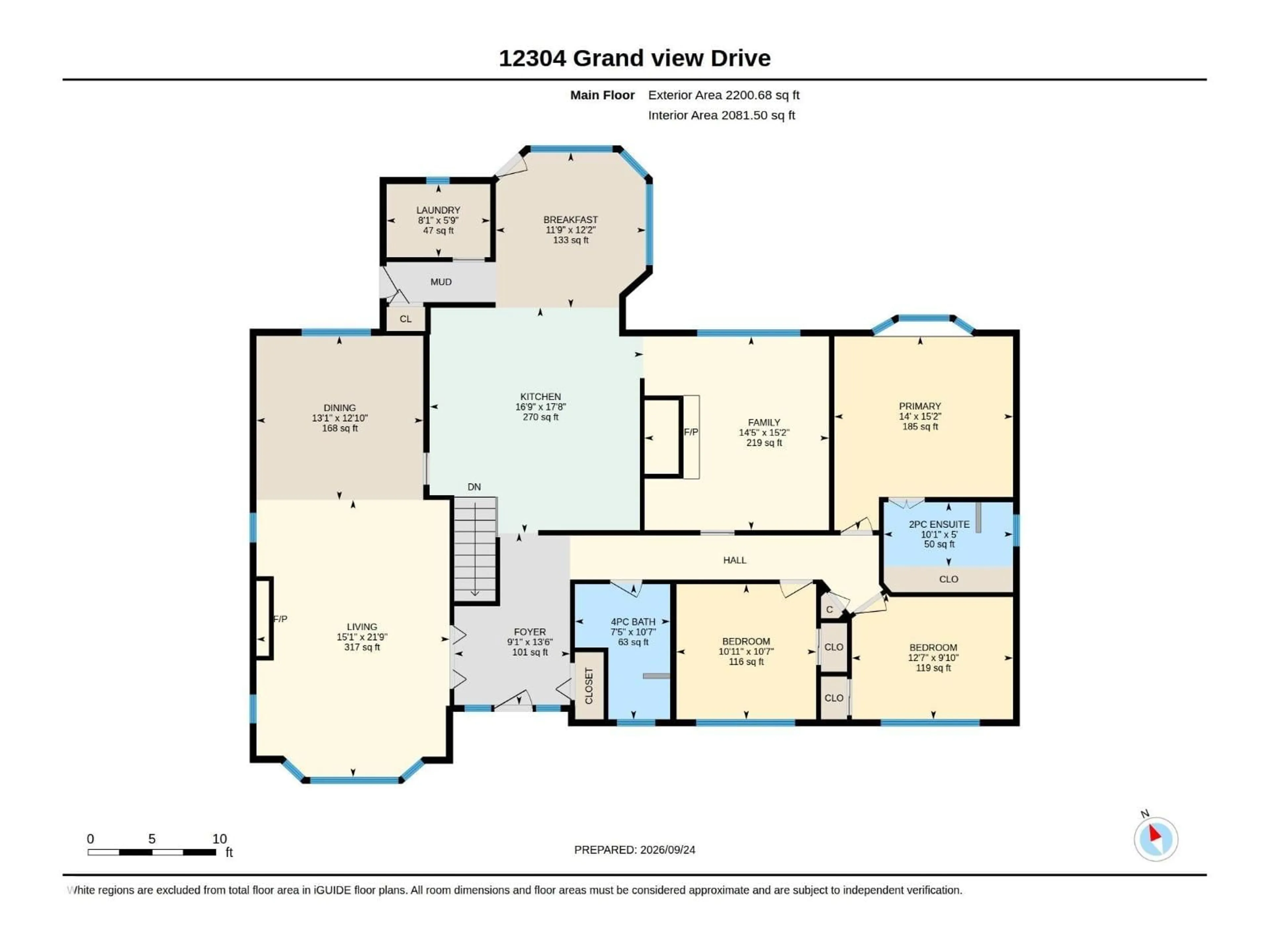 Floor plan for 12304 GRAND VIEW DR, Edmonton Alberta T6H4K4