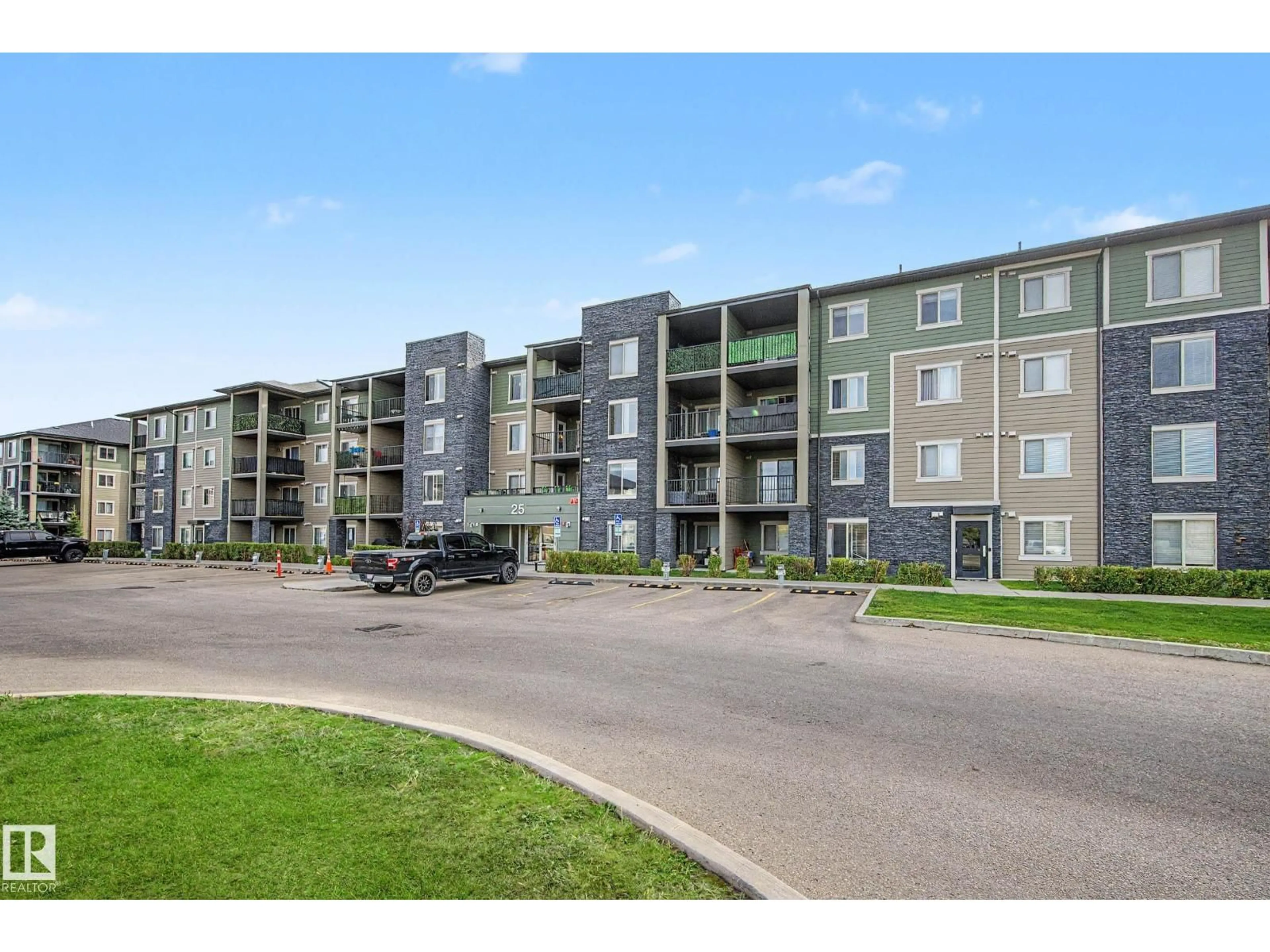 A pic from outside/outdoor area/front of a property/back of a property/a pic from drone, unknown for 408 25 ELEMENT DR, St. Albert Alberta T8N7S1