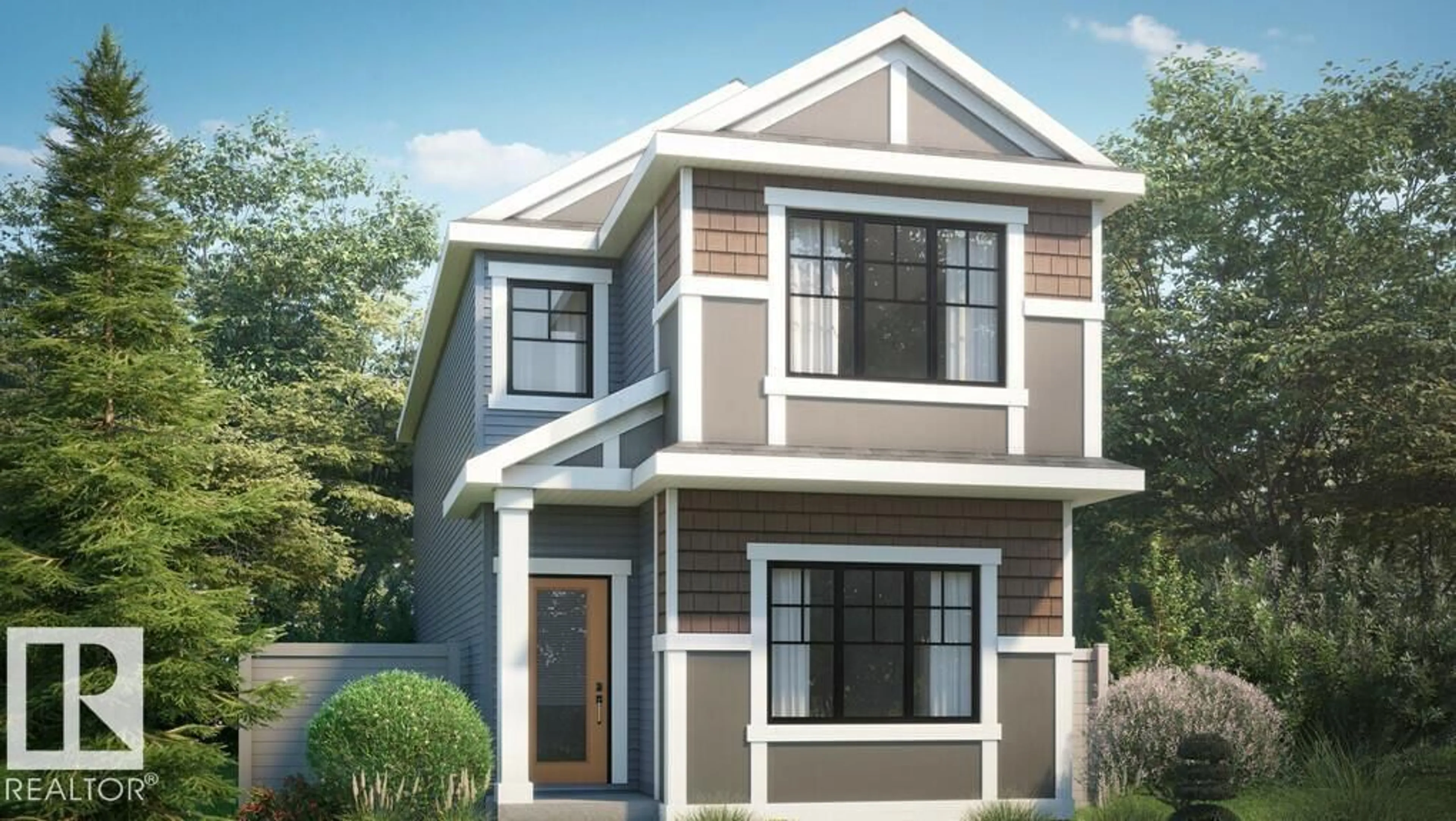 Home with vinyl exterior material, street for 4315 KINGLET DR, Edmonton Alberta T5S0S9