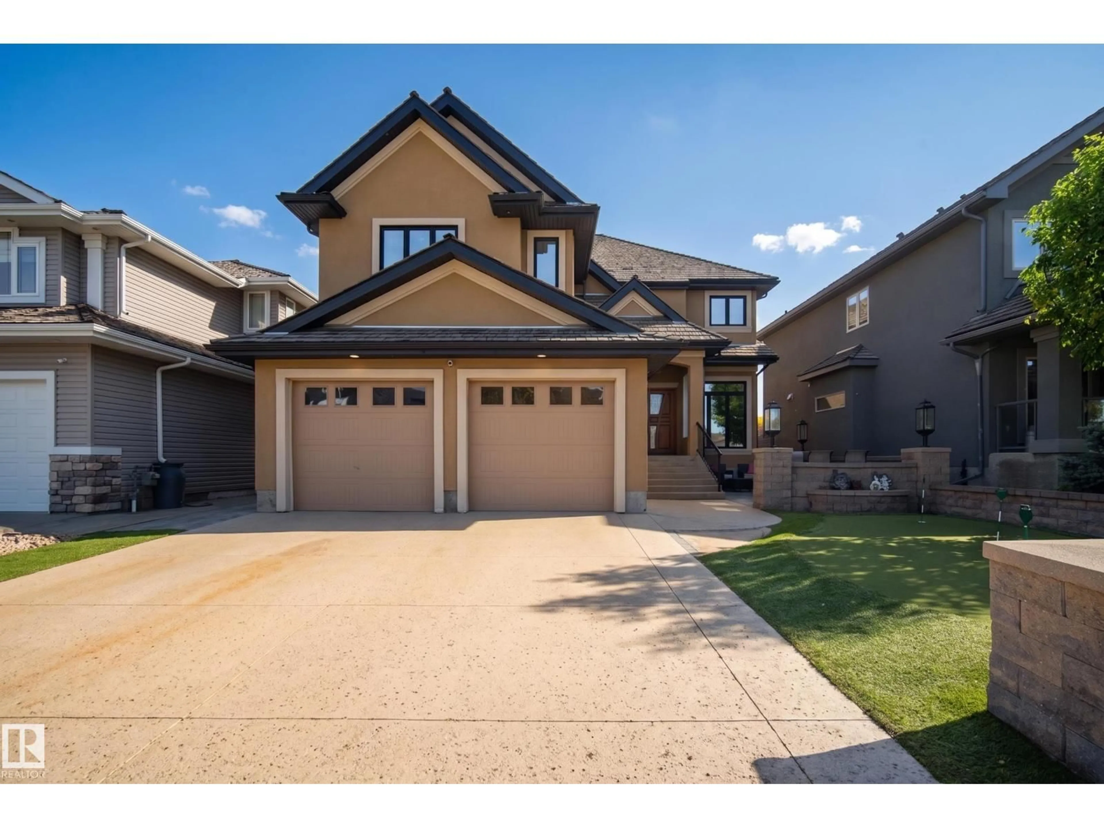 Home with brick exterior material, street for 93 NOTTINGHAM POINT, Sherwood Park Alberta T8A3A8