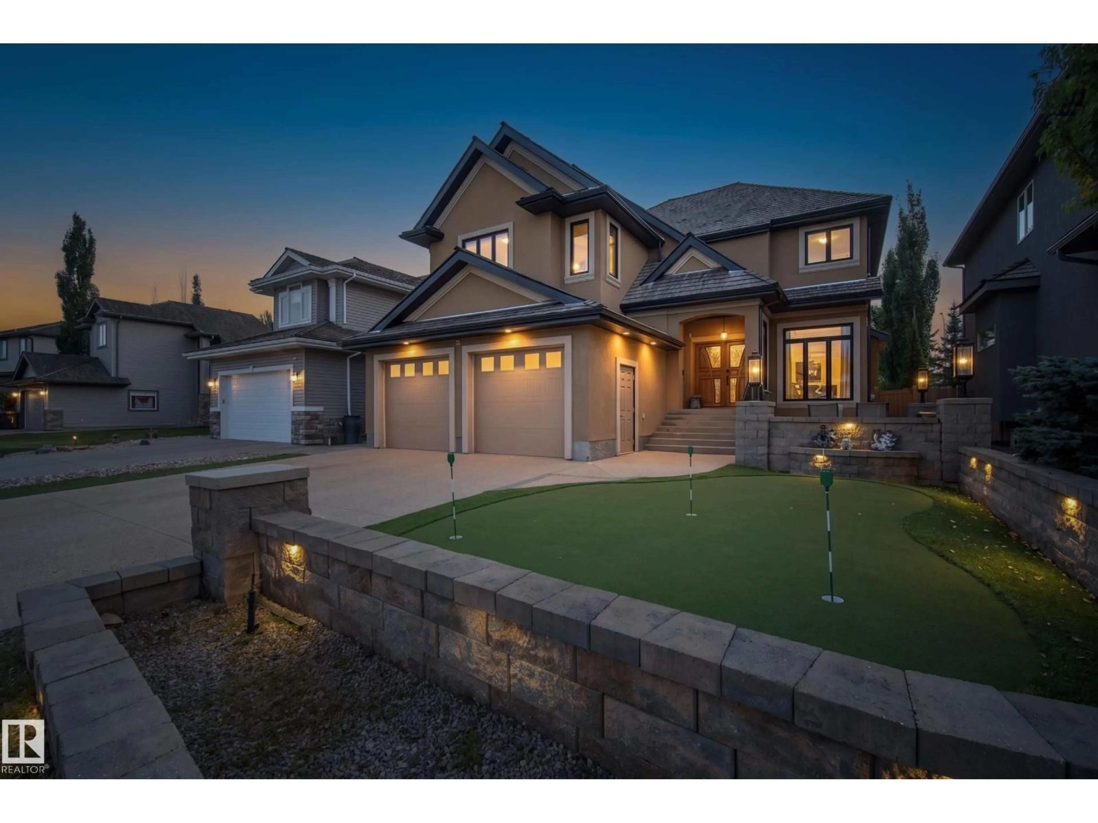 Home with brick exterior material, street for 93 NOTTINGHAM POINT, Sherwood Park Alberta T8A3A8