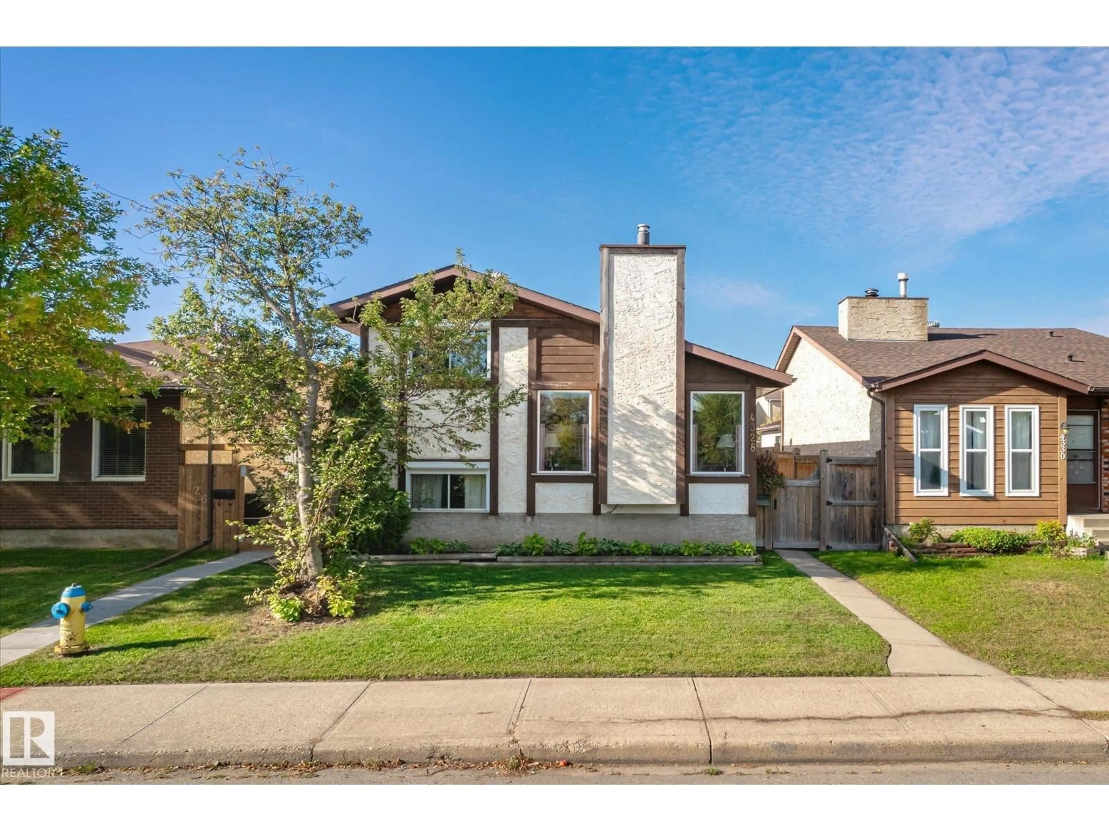 Home with brick exterior material, street for 4328 38 ST, Edmonton Alberta T6L4K4
