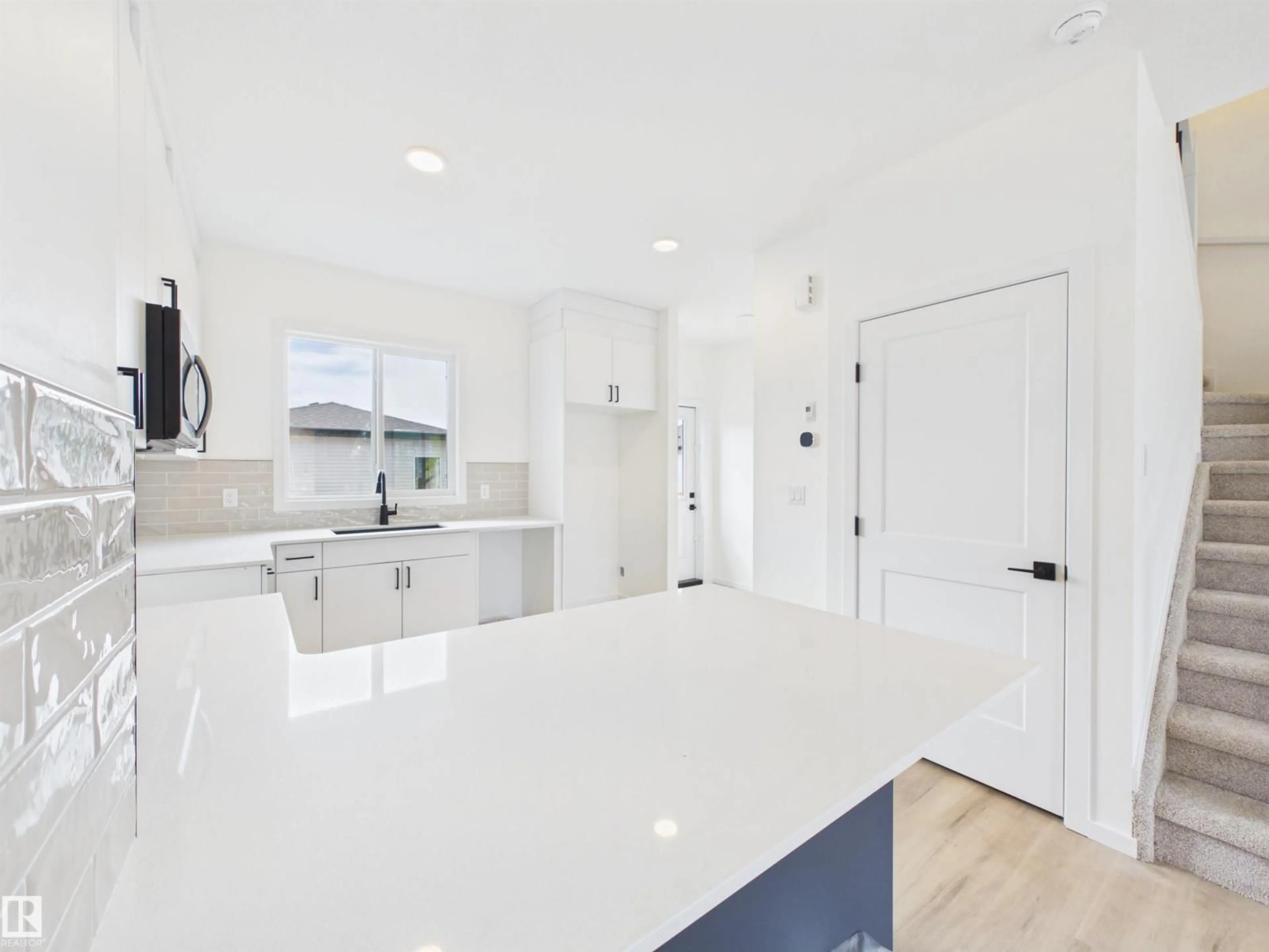 Open concept kitchen, ceramic/tile floor for 115 BRICKYARD DR, Stony Plain Alberta T7Z0P2