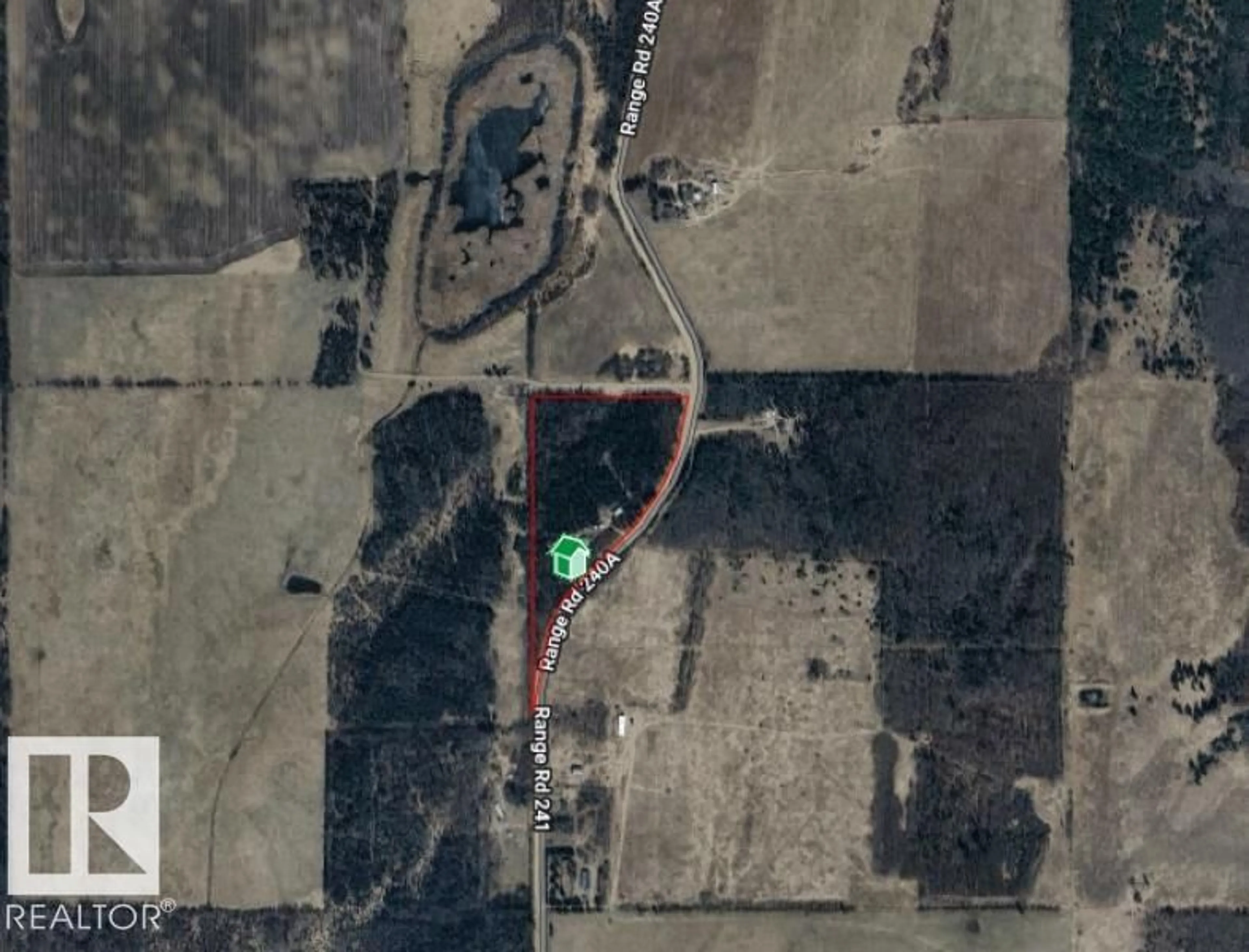 Picture of a map for 624072 RGE ROAD 241, Rural Athabasca County Alberta T0G1Z0