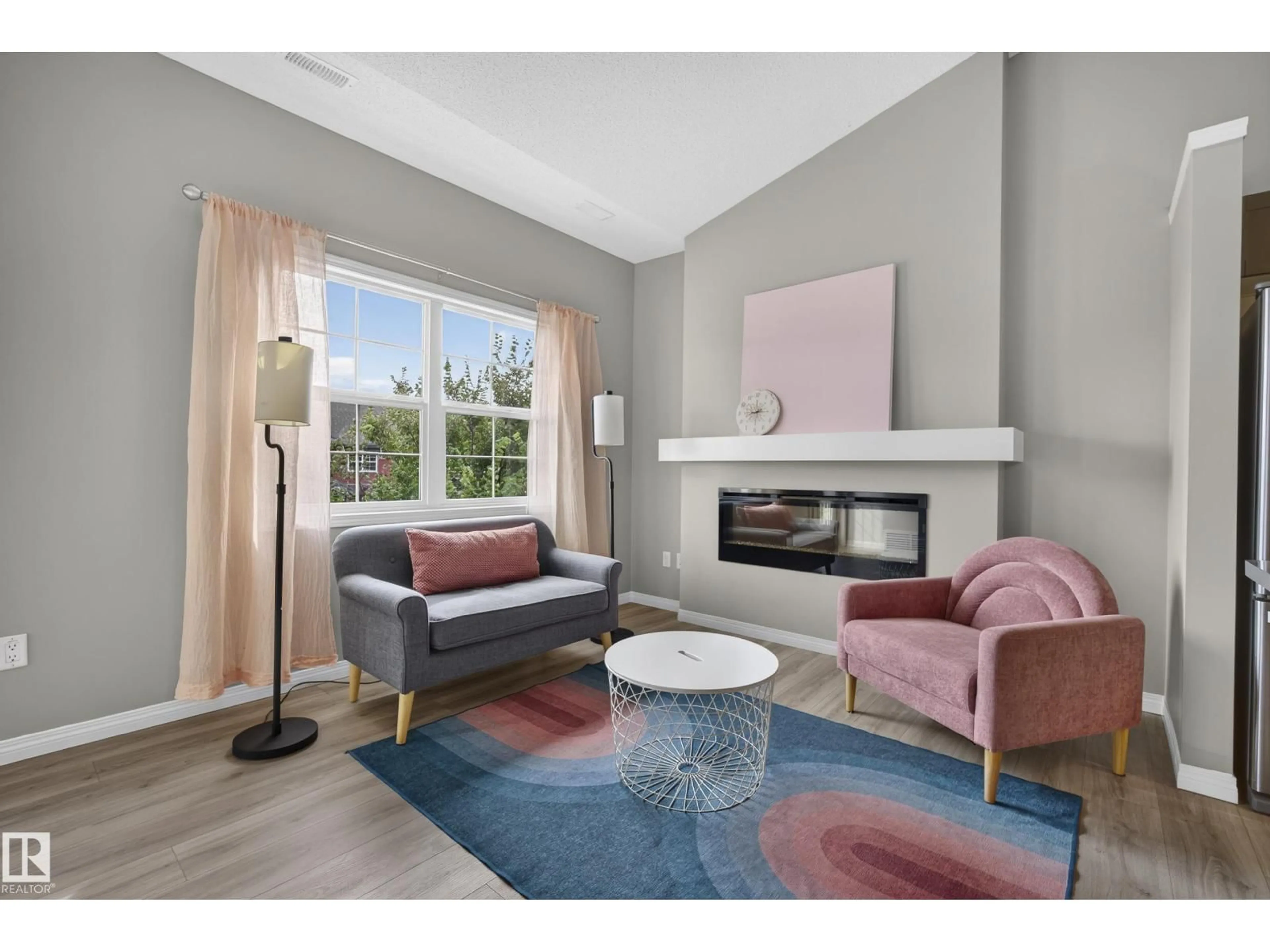 Living room with furniture, unknown for #23 - 4029 ORCHARDS DR, Edmonton Alberta T6X1V2