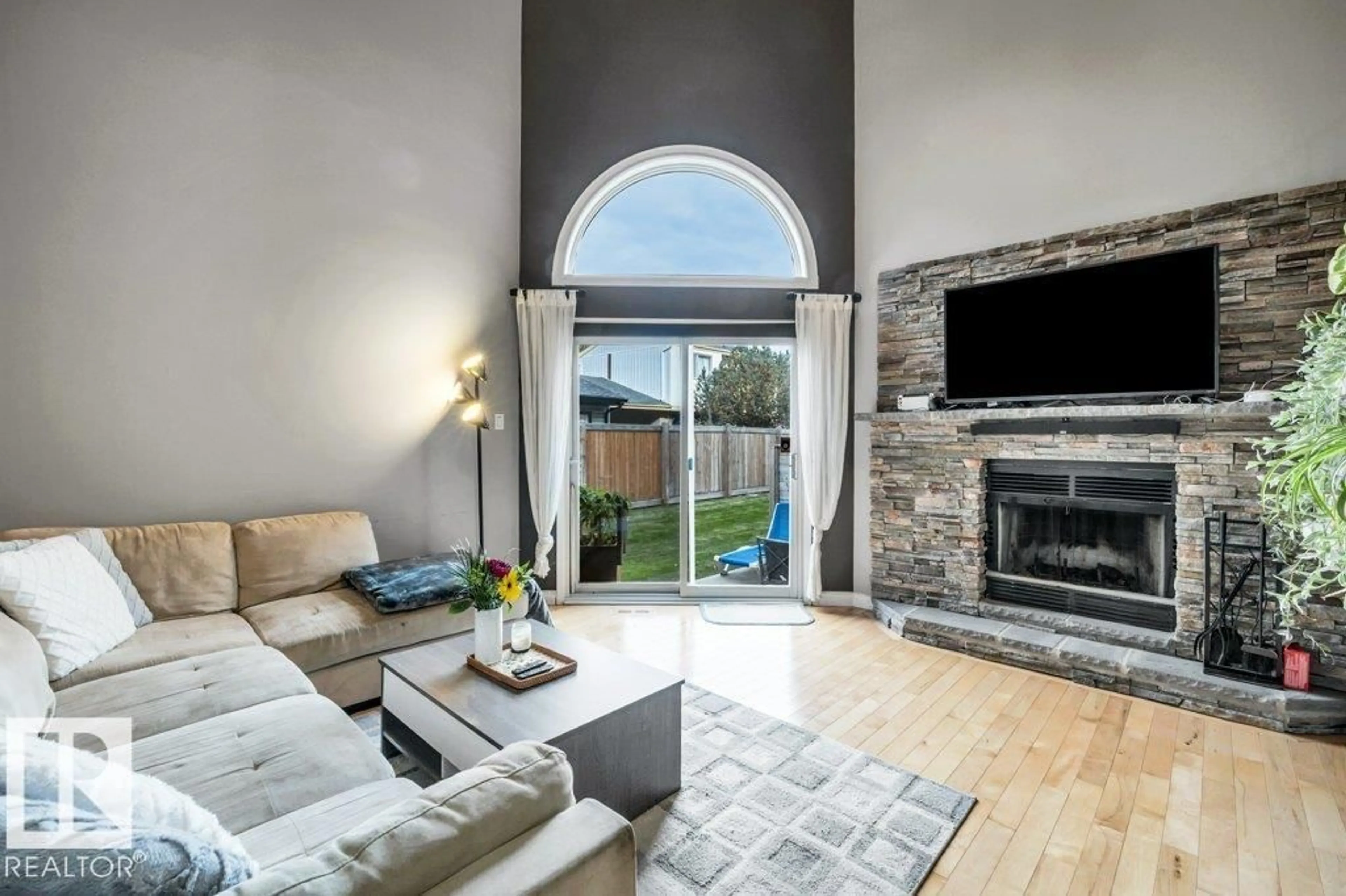 Living room with furniture, unknown for #24 - 3811 85 ST, Edmonton Alberta T6K4C7