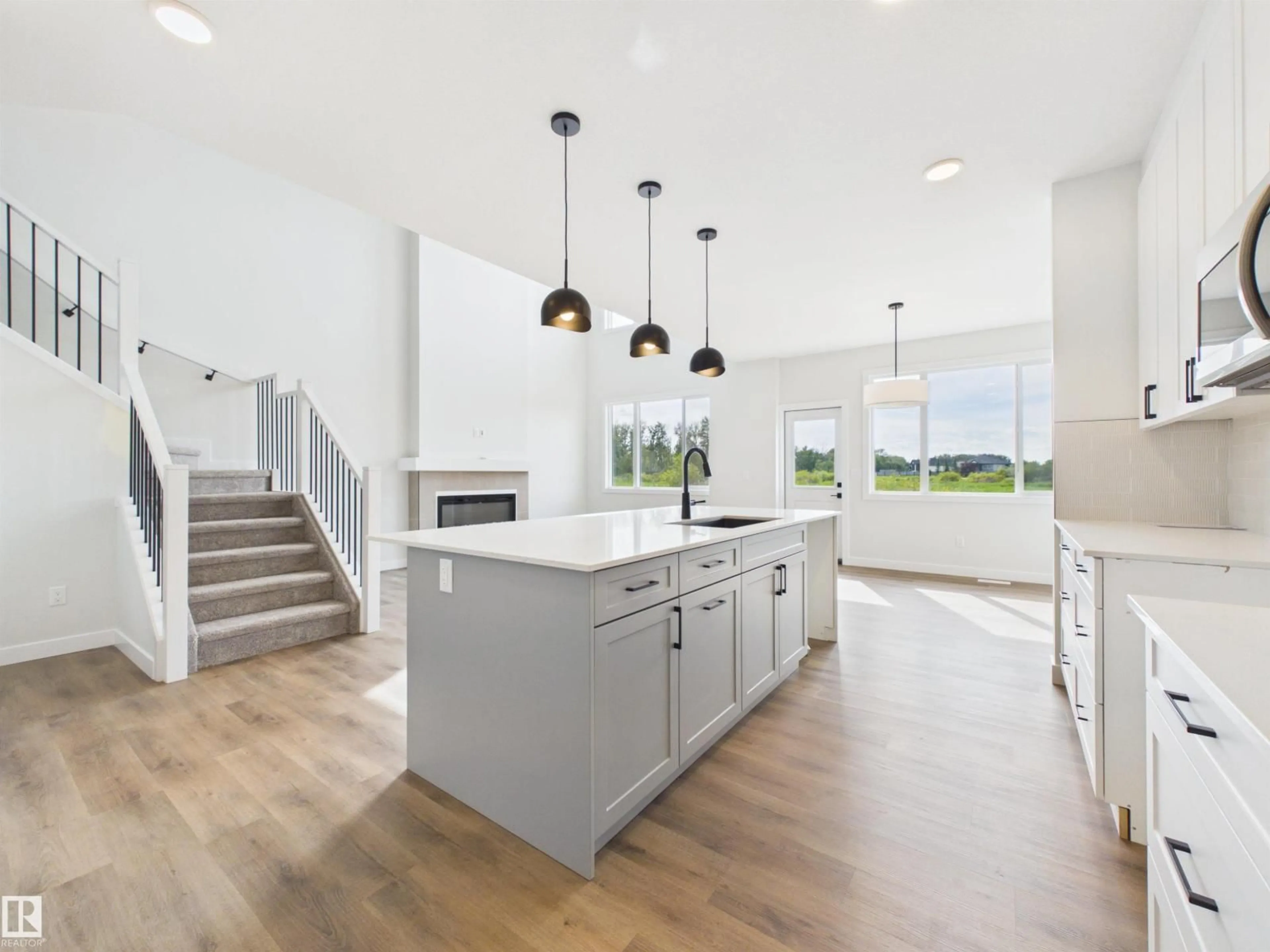 Open concept kitchen, unknown for 1758 WESTERRA WD, Stony Plain Alberta T7Z0P6