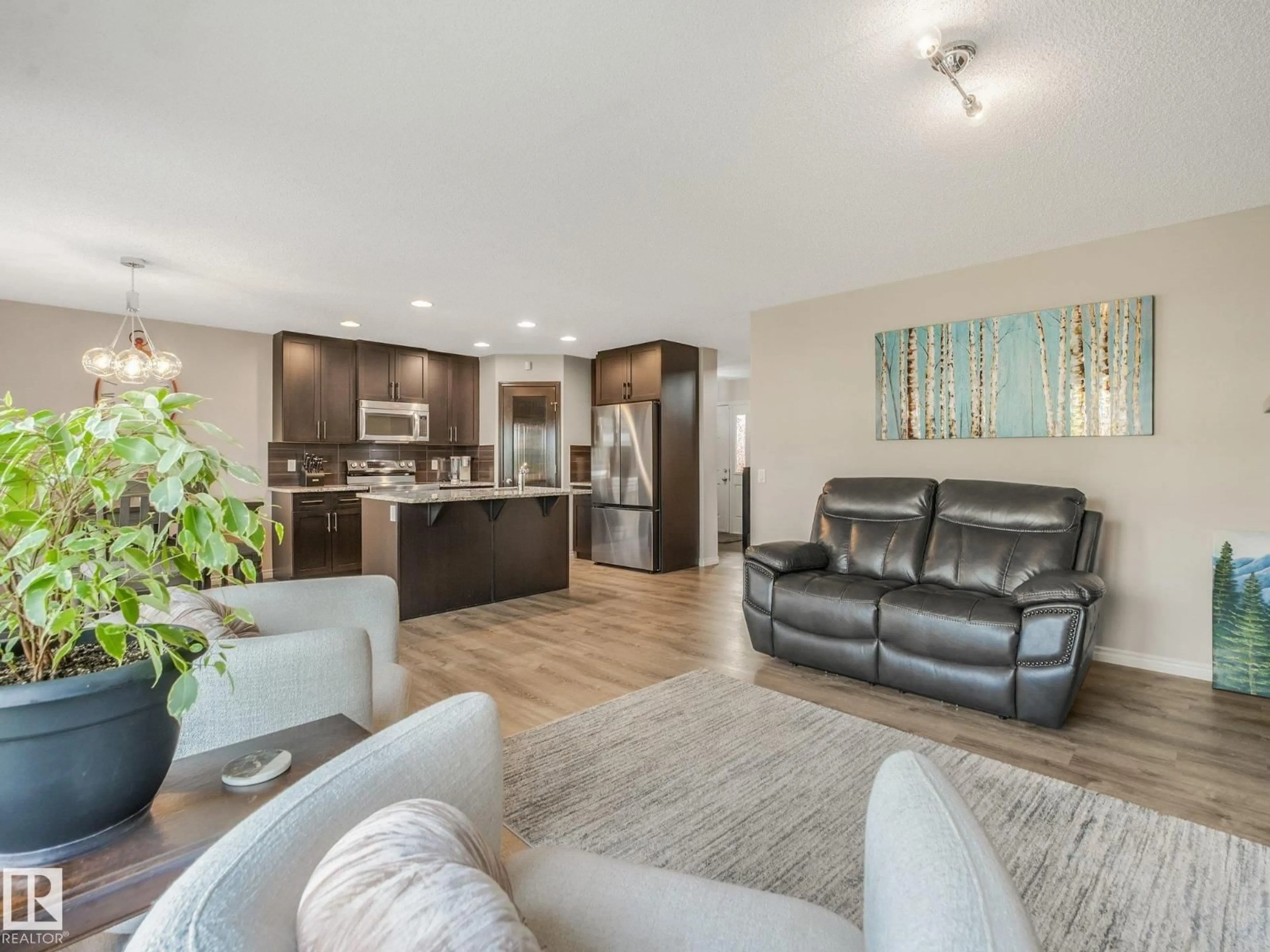 Living room with furniture, unknown for 219 SILVERSTONE CR, Stony Plain Alberta T7Z0E8