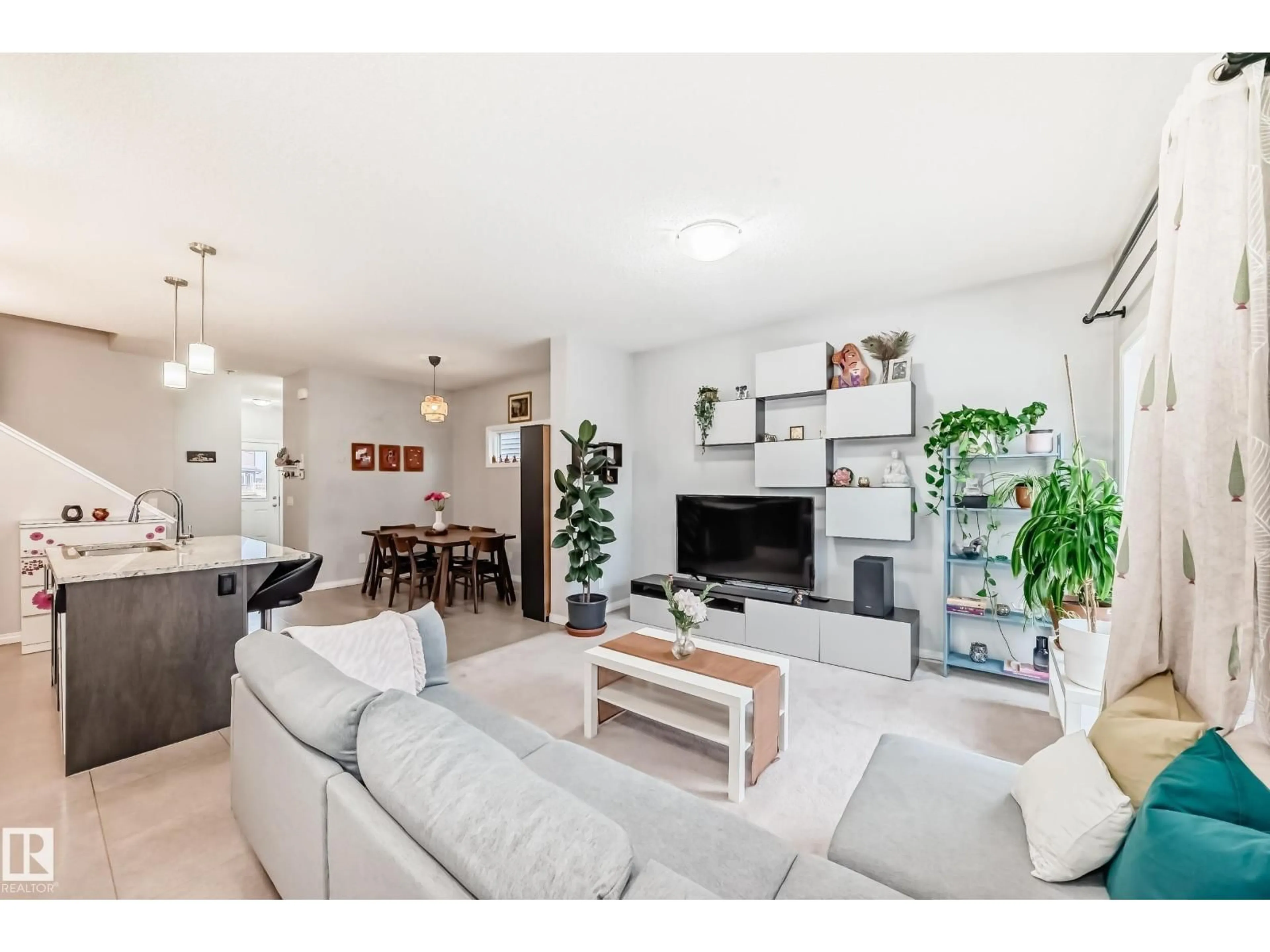 Living room with furniture, unknown for 2008 CAVANAGH DR, Edmonton Alberta T6W3M6