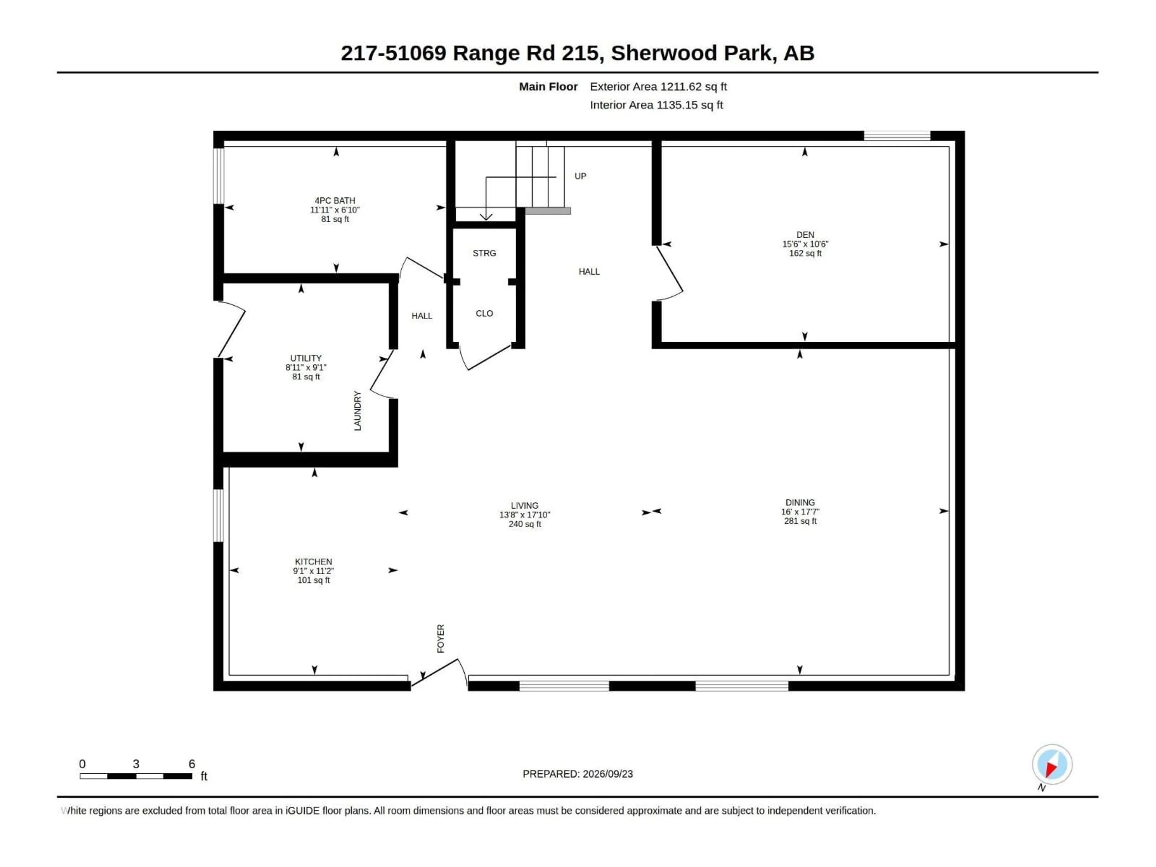 Floor plan for 217 - 51069 RGE RD 215, Rural Strathcona County Alberta T8E1G7