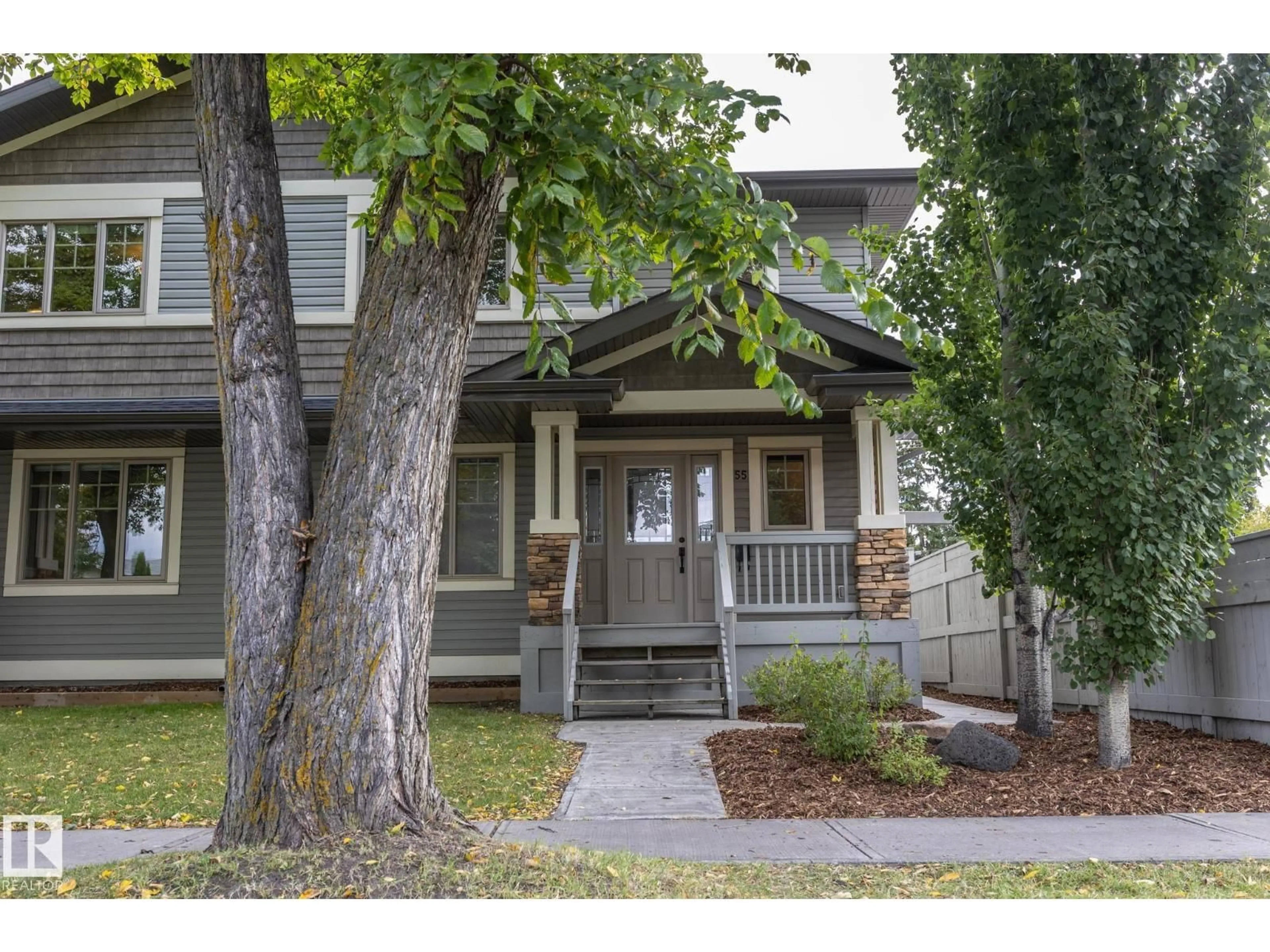 Home with vinyl exterior material, street for 55 MICHIGAN ST, Devon Alberta T9G1H7