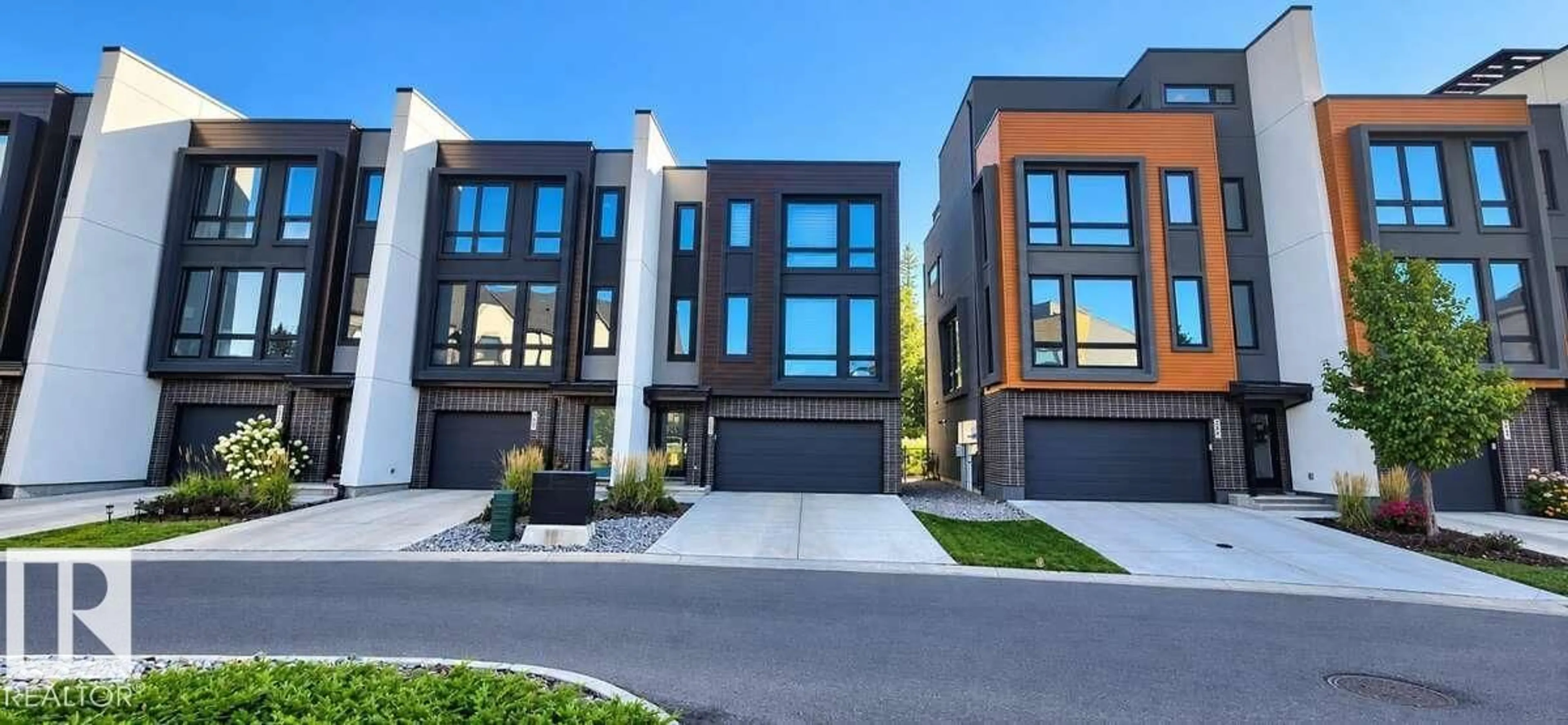 Home with brick exterior material, street for #5 - 1304 RUTHERFORD RD, Edmonton Alberta T6W0B4