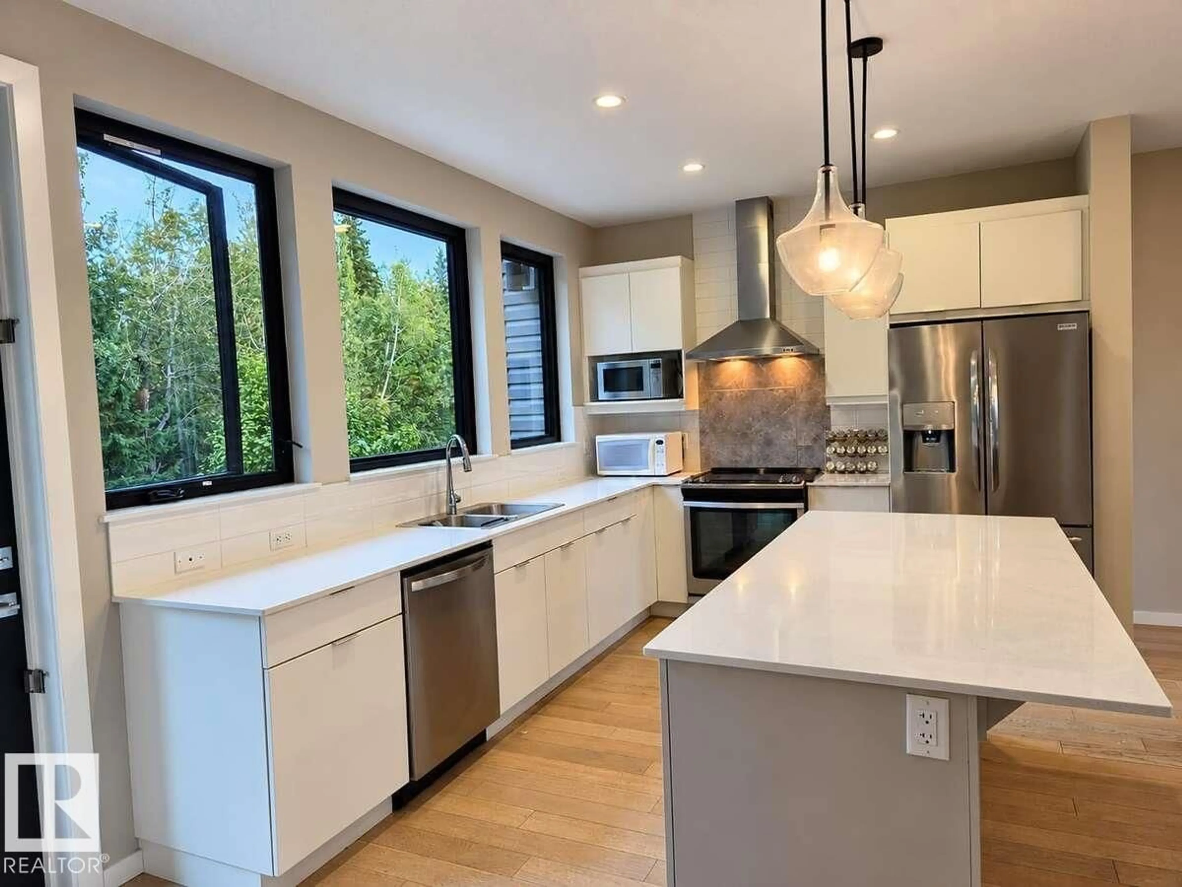 Open concept kitchen, unknown for #5 - 1304 RUTHERFORD RD, Edmonton Alberta T6W0B4