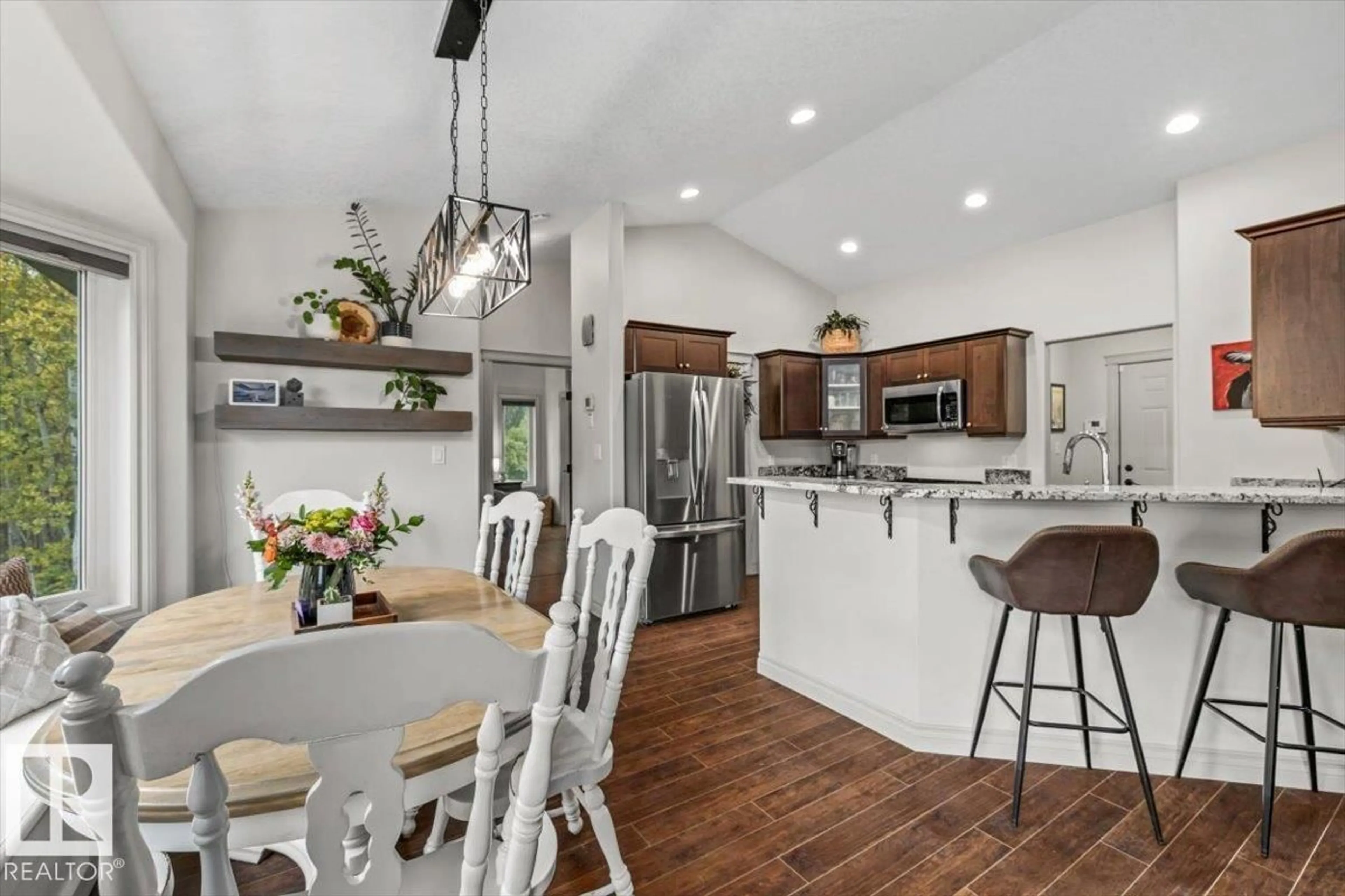 Open concept kitchen, unknown for 21 - 53417 RANGE ROAD 14, Rural Parkland County Alberta T7Z1X2