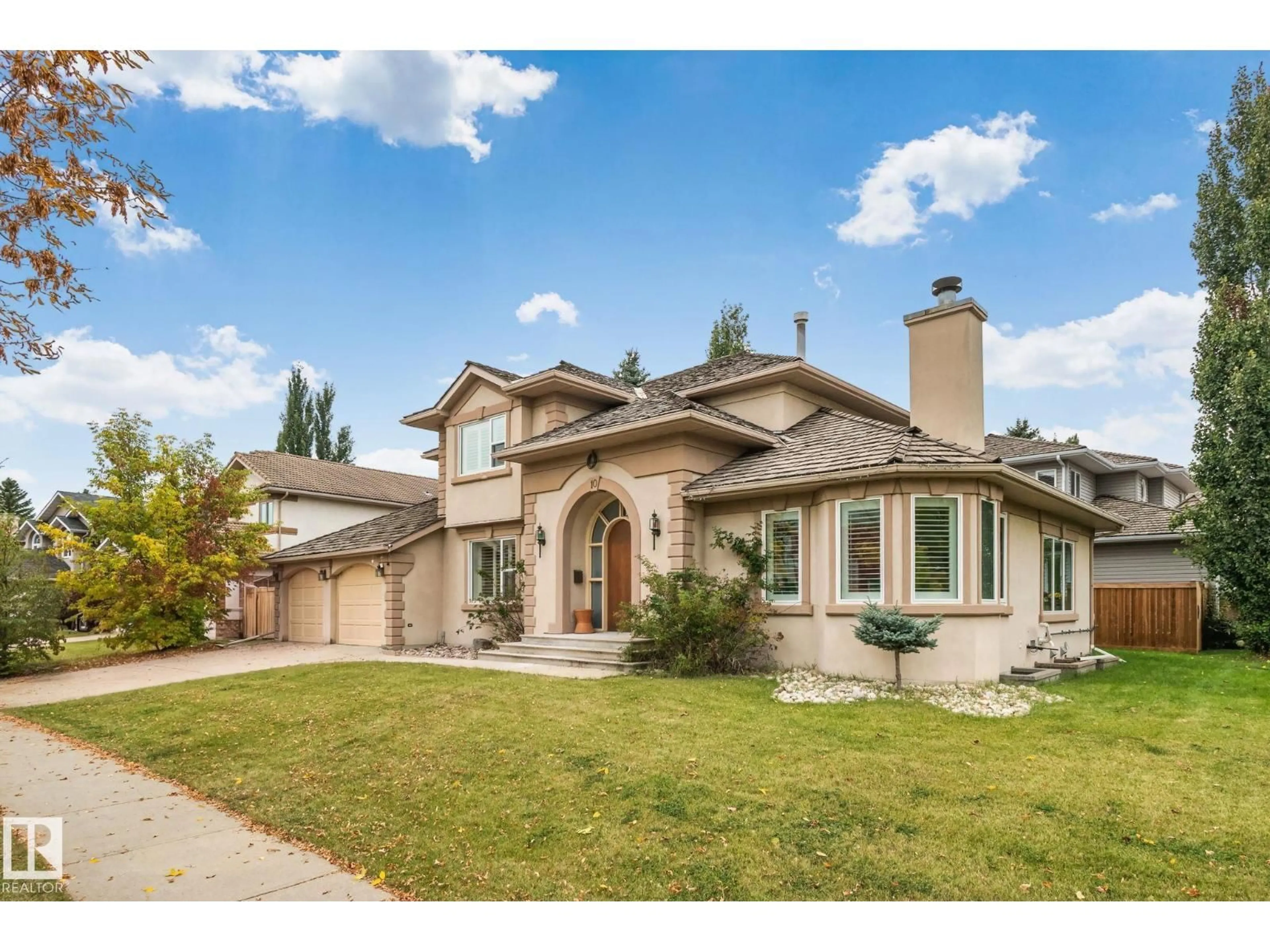 Home with brick exterior material, street for 10 ELDORADO DR, St. Albert Alberta T8N5T1