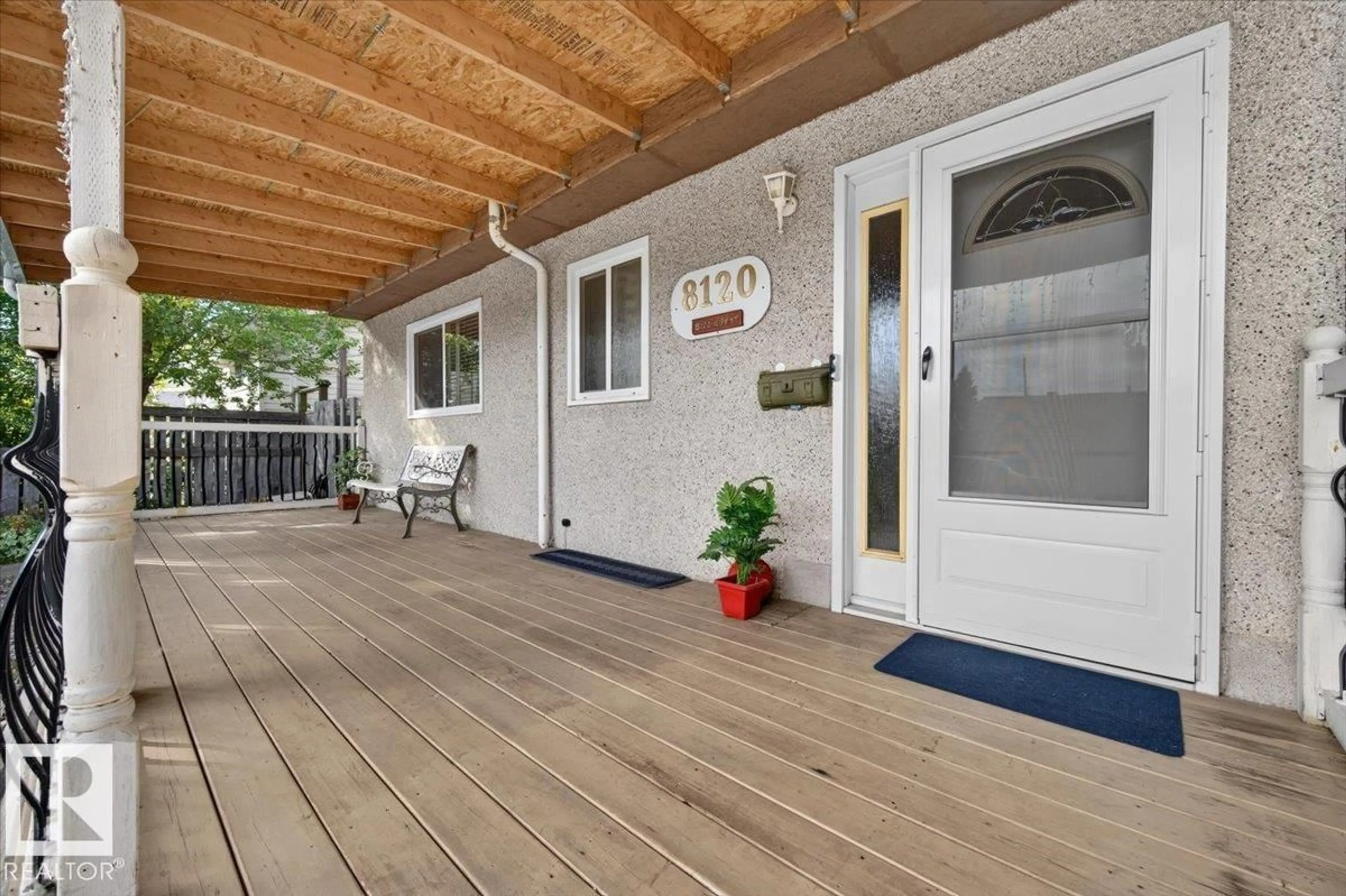 Patio, street for NW - 8120 169B ST, Edmonton Alberta T5R2X7