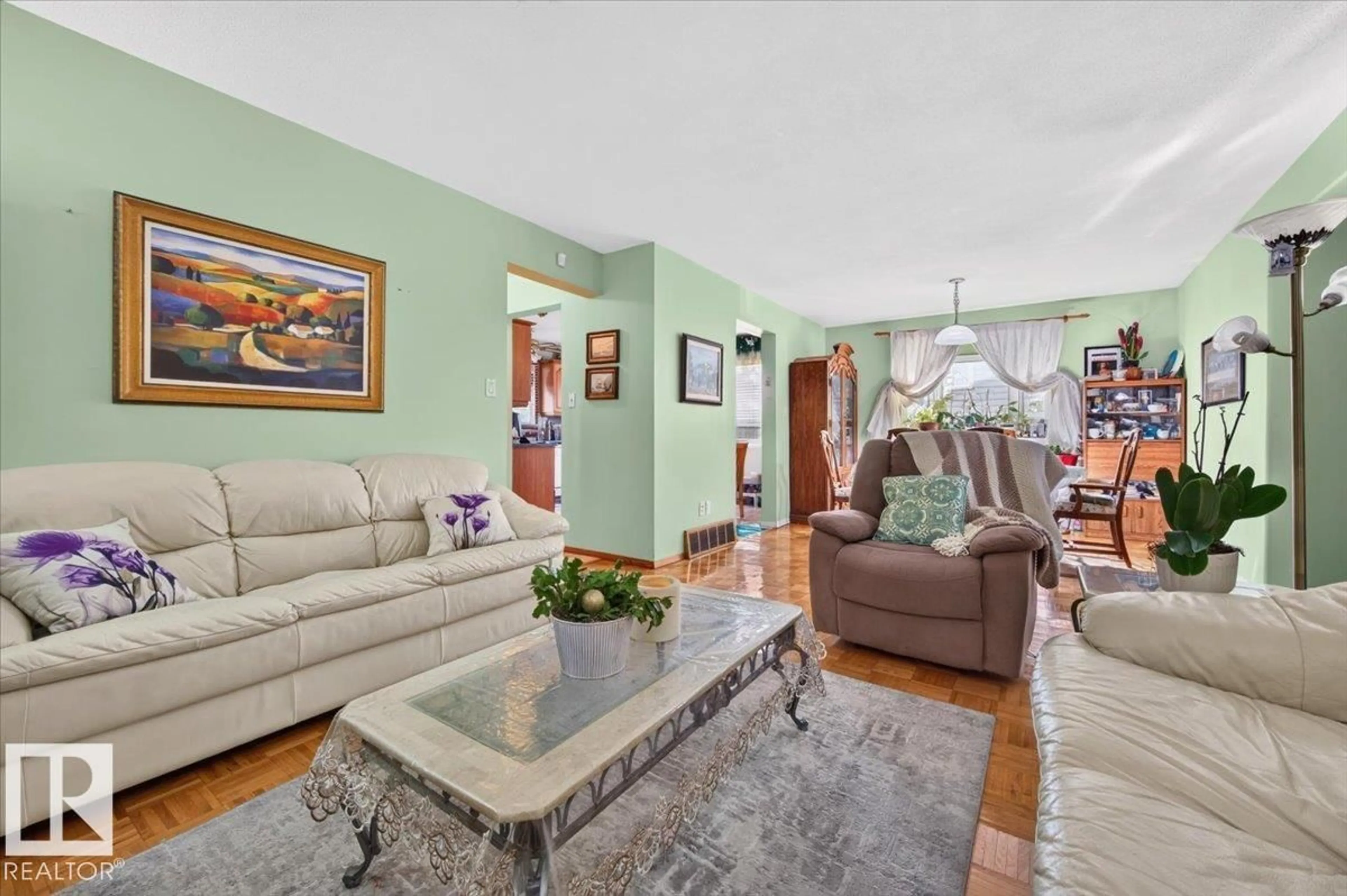 Living room with furniture, unknown for NW - 8120 169B ST, Edmonton Alberta T5R2X7