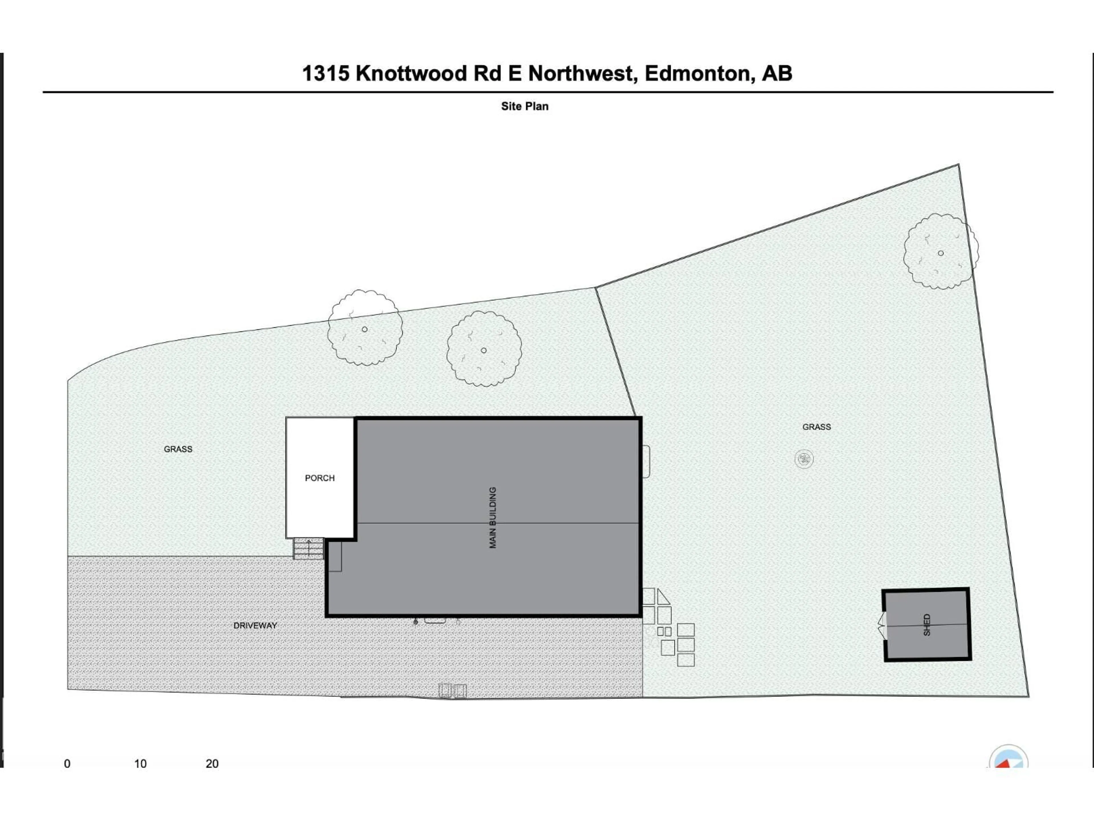 Floor plan for NW - 1315 KNOTTWOOD ROAD E, Edmonton Alberta T6K2K5
