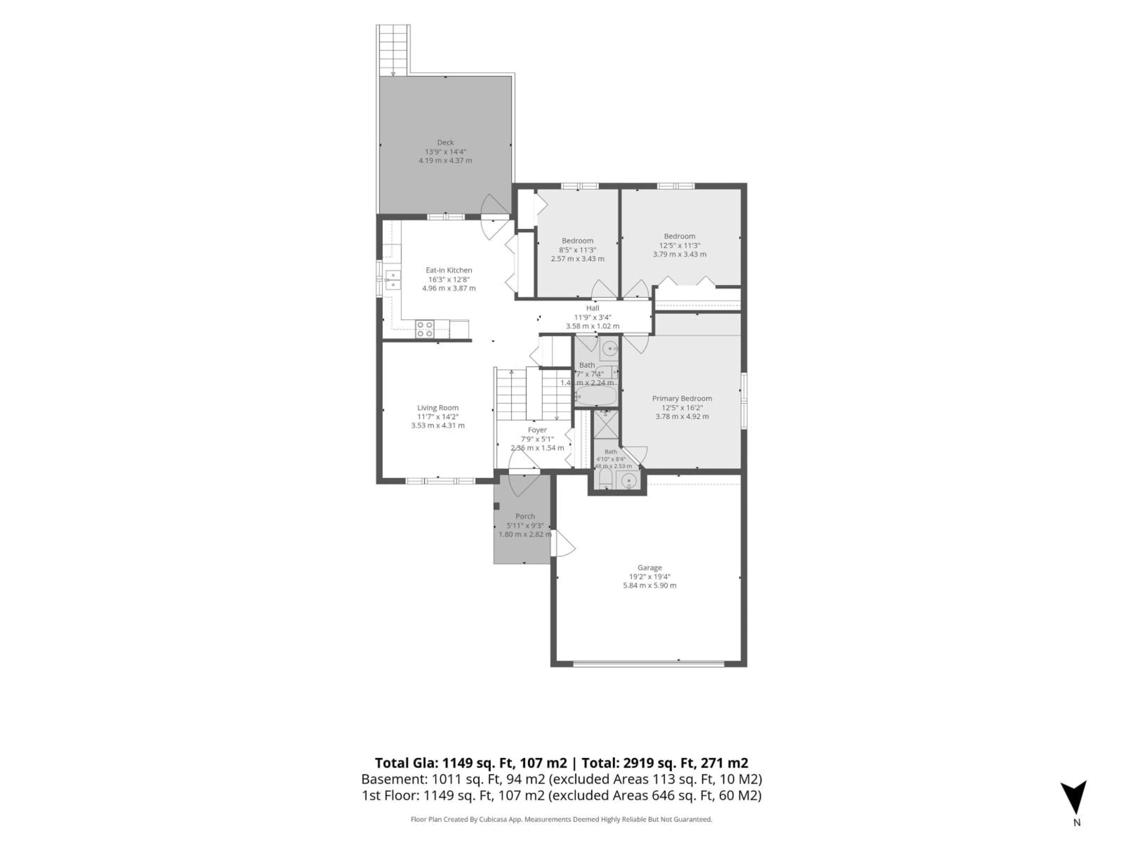 Floor plan for 39 DEACON DR, Sherwood Park Alberta T8H1M7