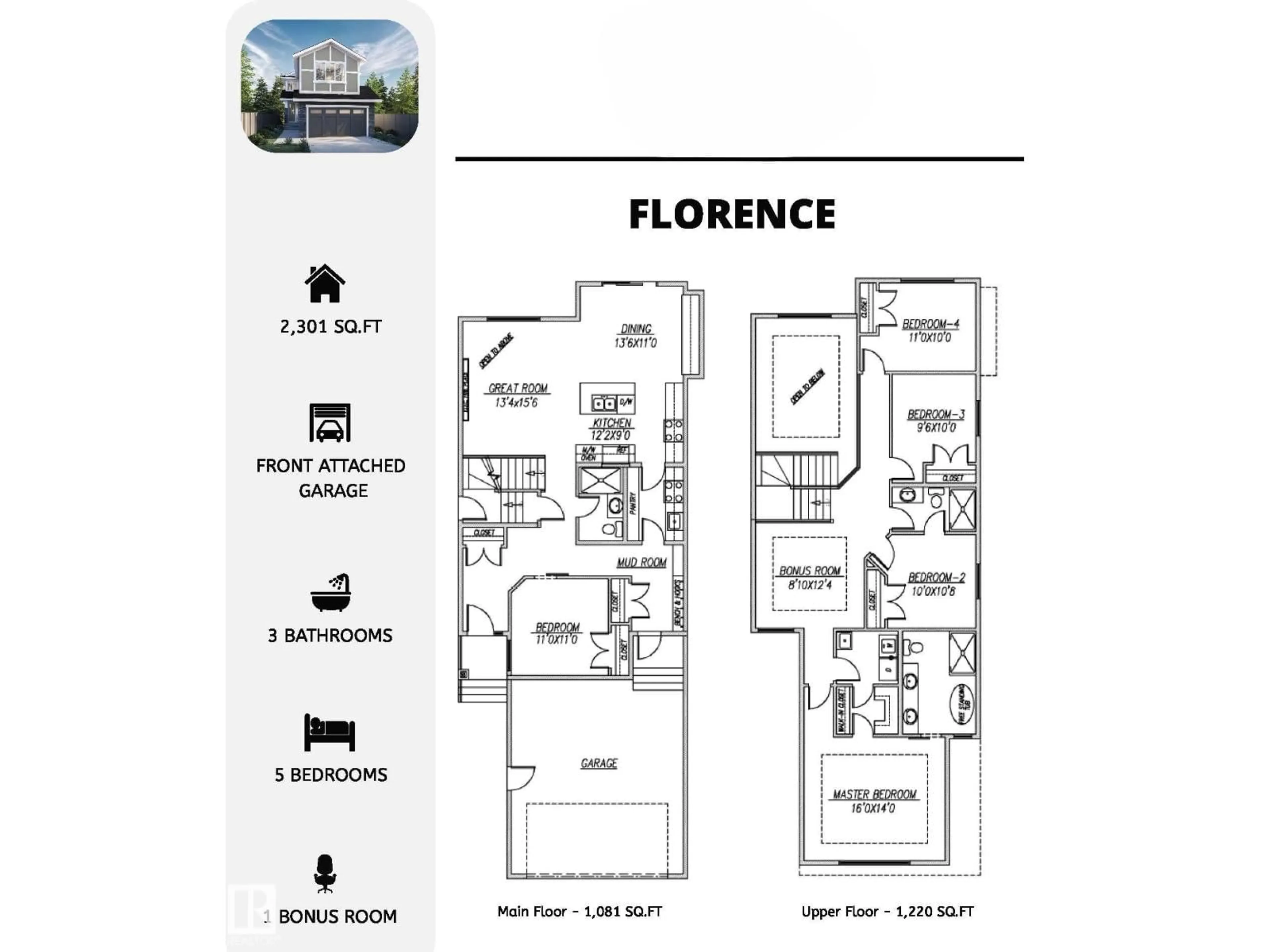 Floor plan for 3315 CHERNOWSKI WY, Edmonton Alberta T6W5V6
