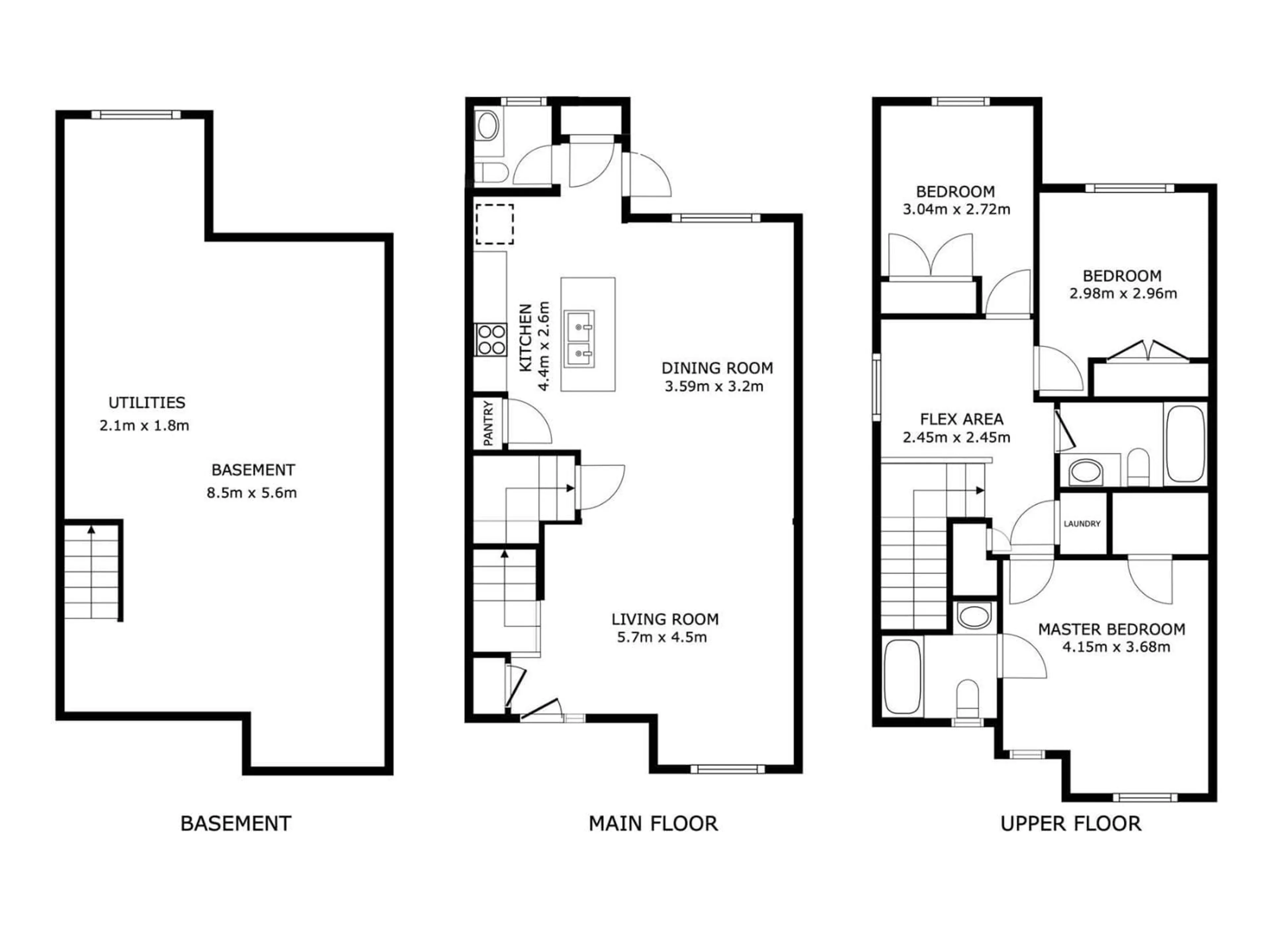 Floor plan for 2357 GLENRIDDING BV, Edmonton Alberta T6W2T2