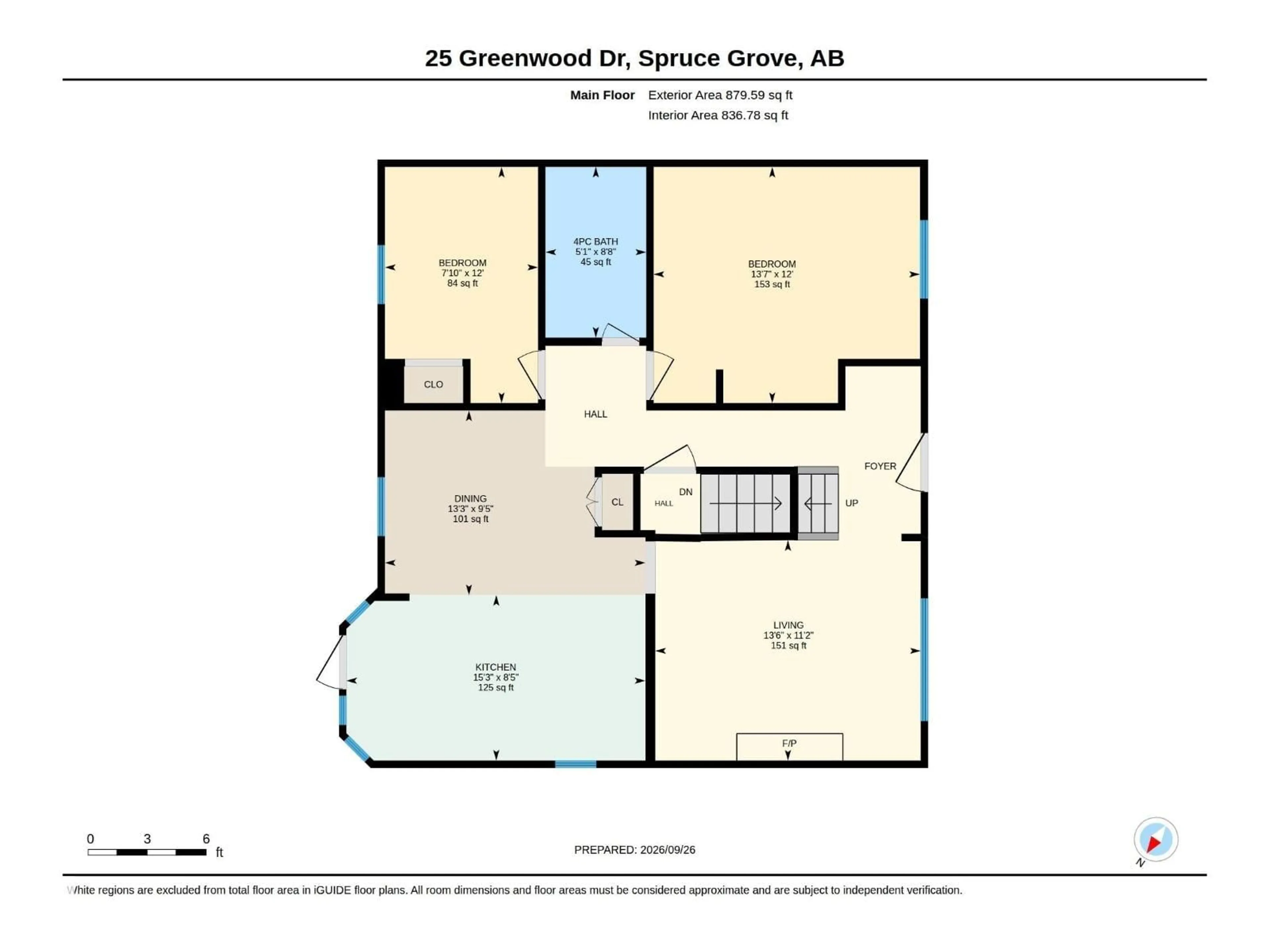 Floor plan for 25 GREENWOOD DR, Spruce Grove Alberta T7X1X1