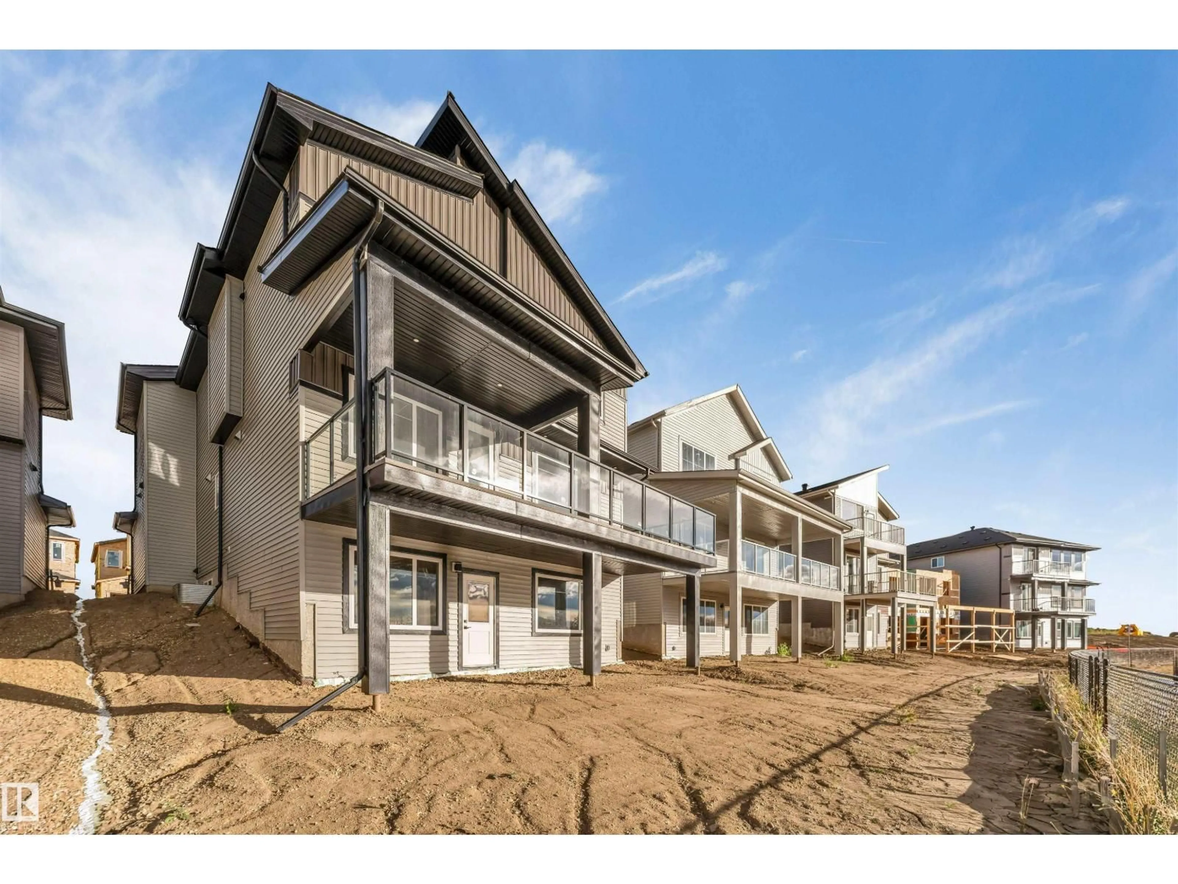 A pic from outside/outdoor area/front of a property/back of a property/a pic from drone, unknown for 231 CRYSTAL CREEK DR, Leduc Alberta T9E0X6