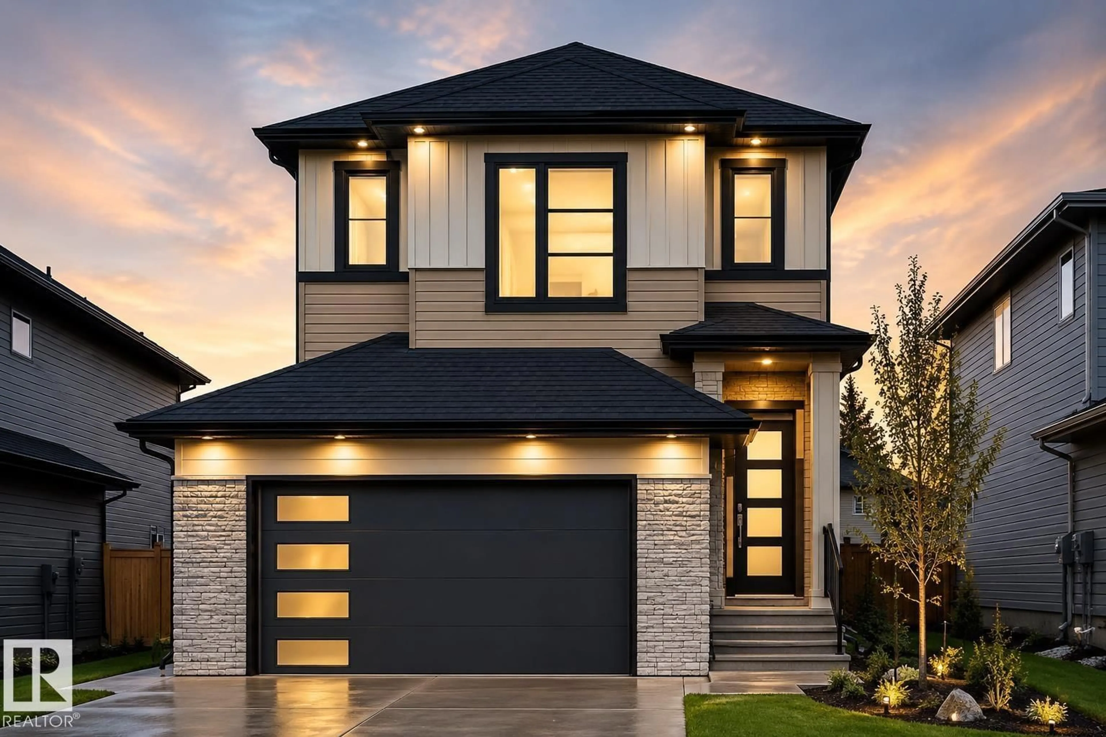Home with brick exterior material, street for 2919 65 ST, Edmonton Alberta T6X2Z3