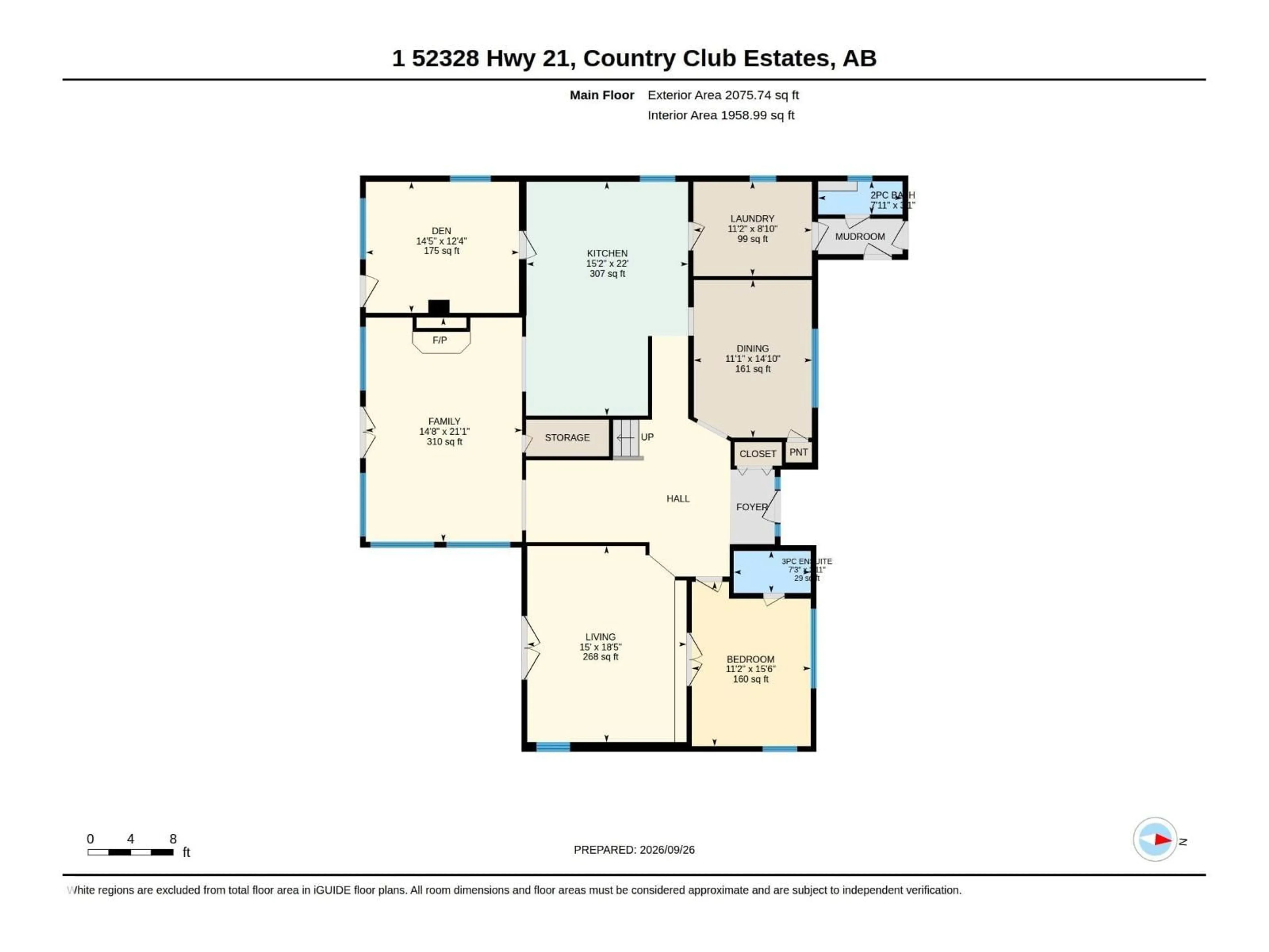 Floor plan for 52328 HWY 21, Rural Strathcona County Alberta T8B1J9