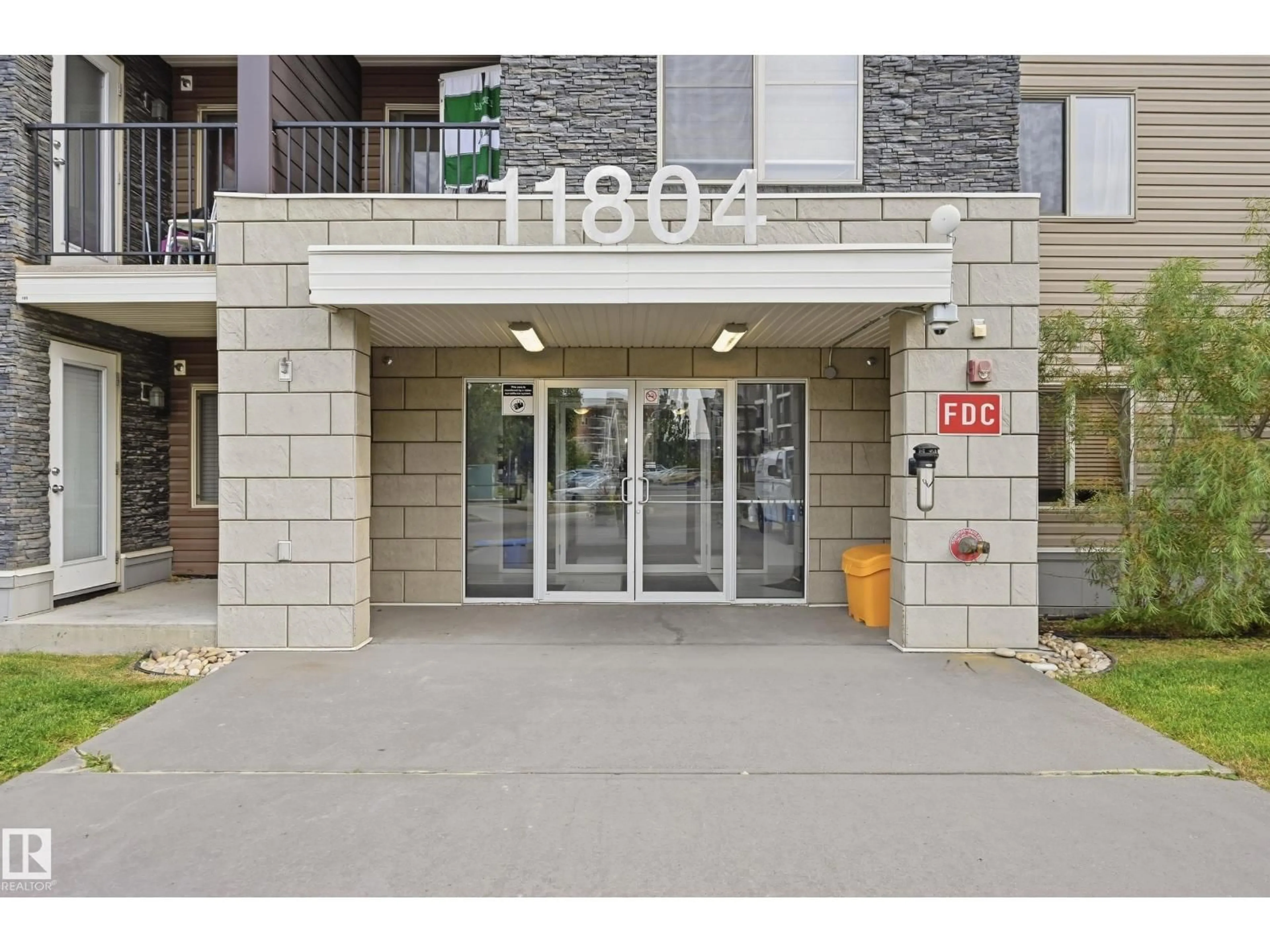 Indoor foyer for #215 - 11804 22 AV, Edmonton Alberta T6W2A2