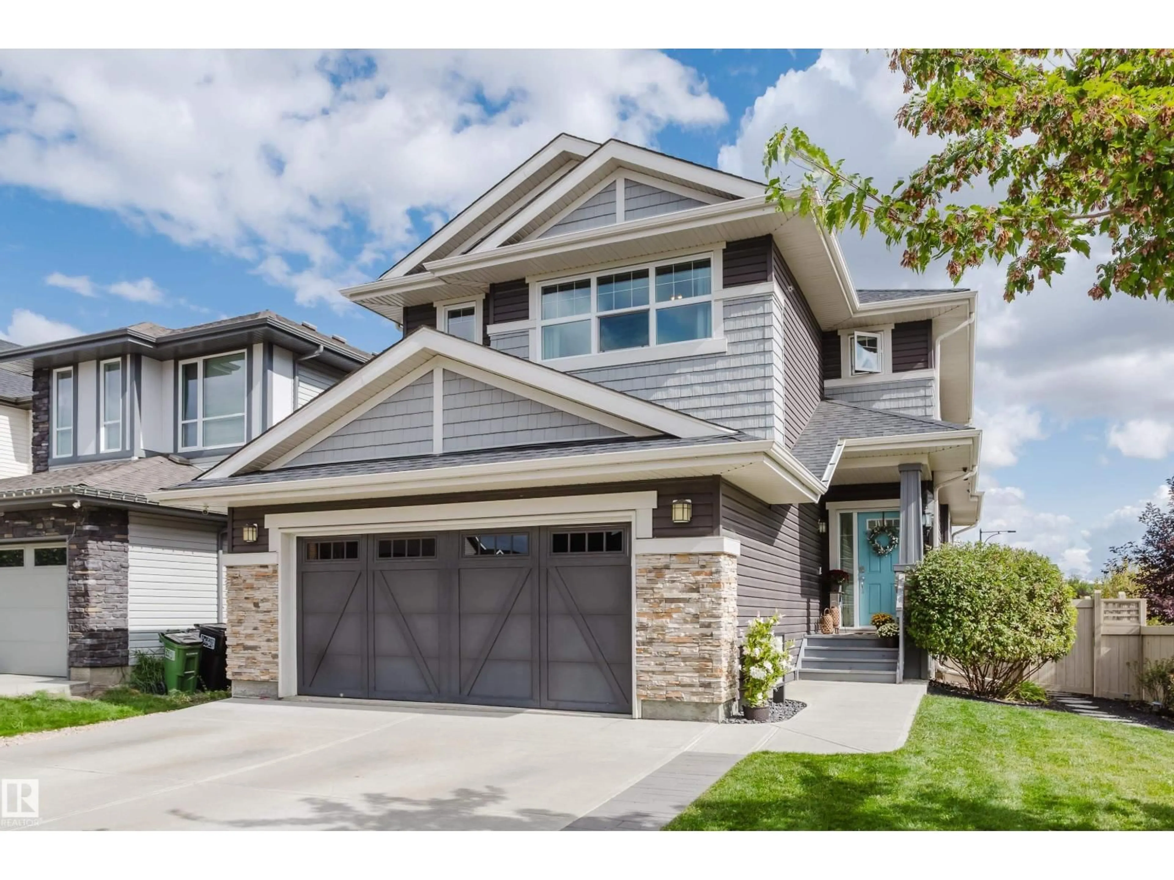 Home with vinyl exterior material, street for 3403 CRAIG LANDING LD, Edmonton Alberta T6W4G4