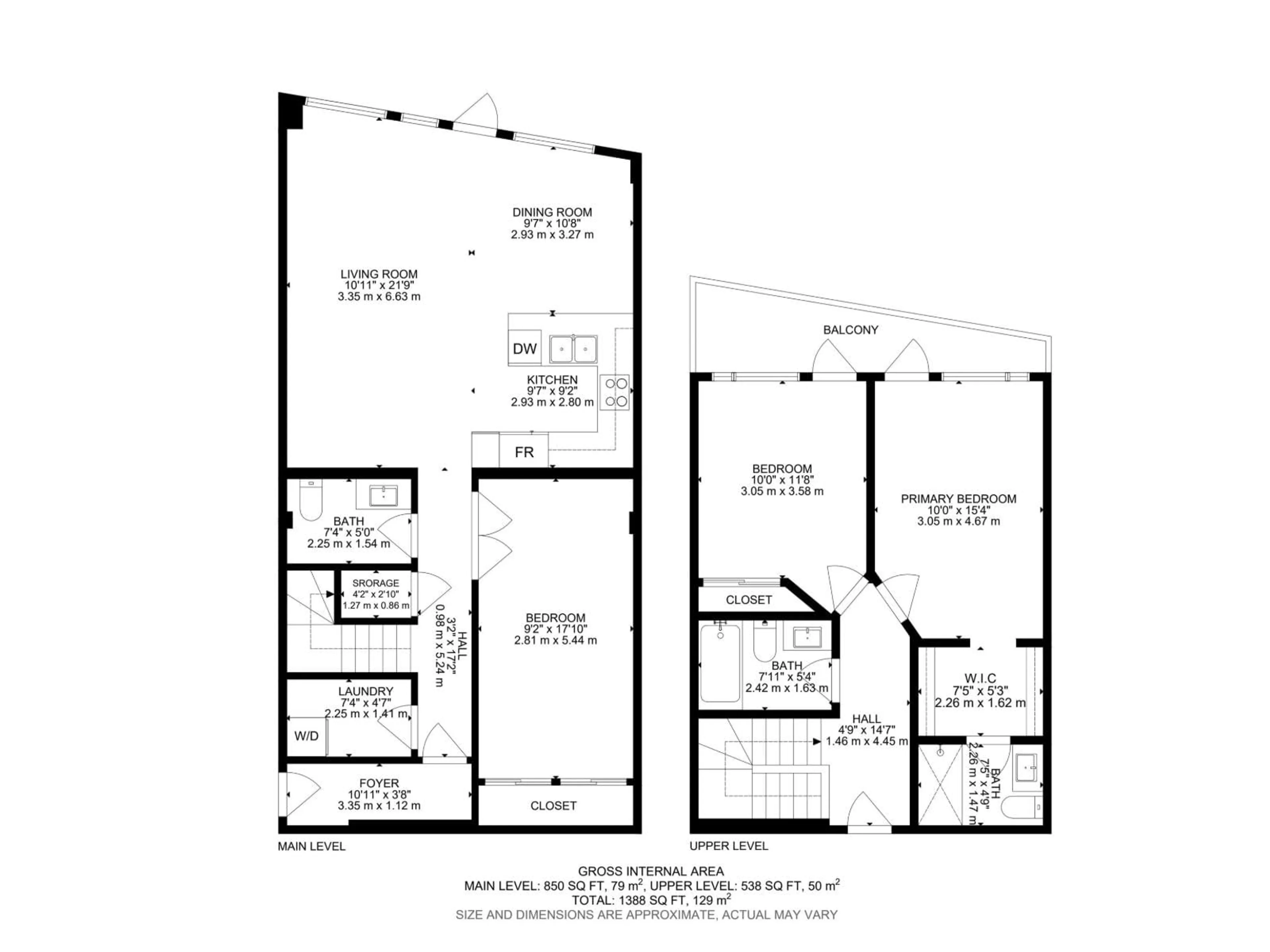 Floor plan for 125 5151 WINDERMERE BV, Edmonton Alberta T6W2K4
