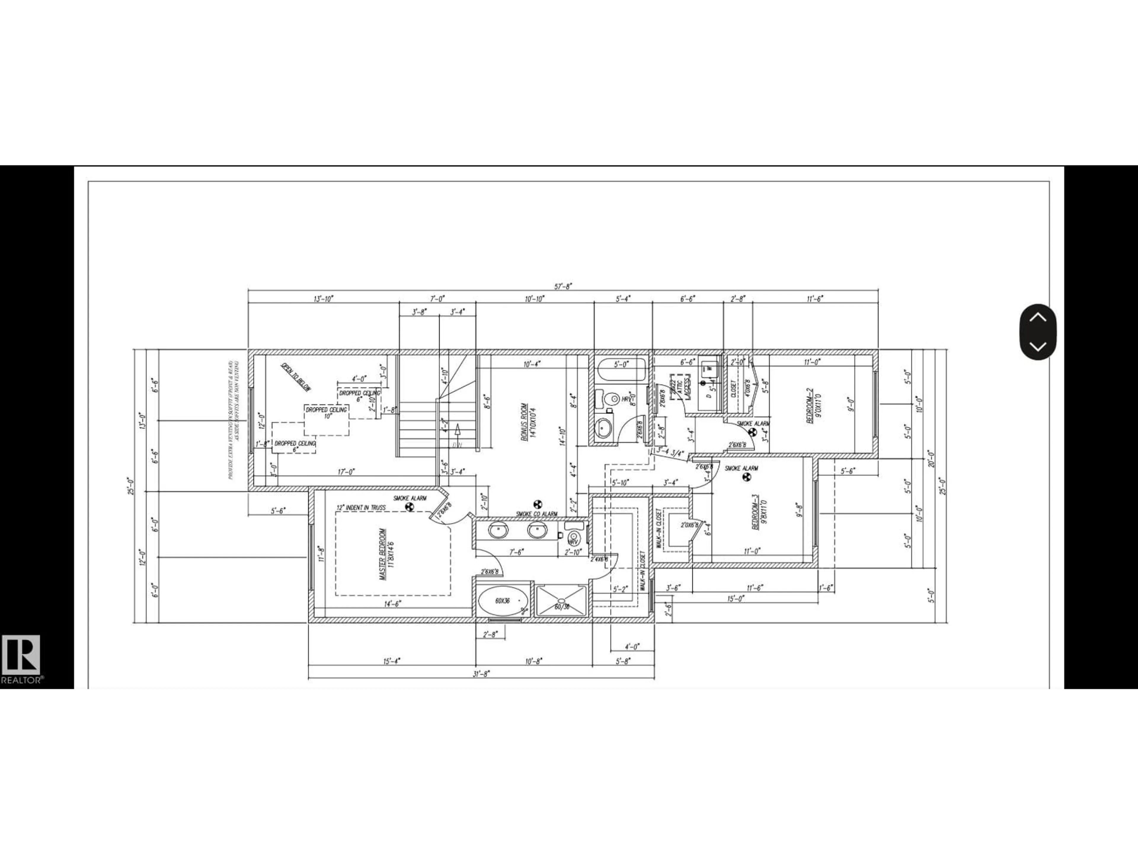 Floor plan for 34 PEBBLE CV, Spruce Grove Alberta T7X4T1