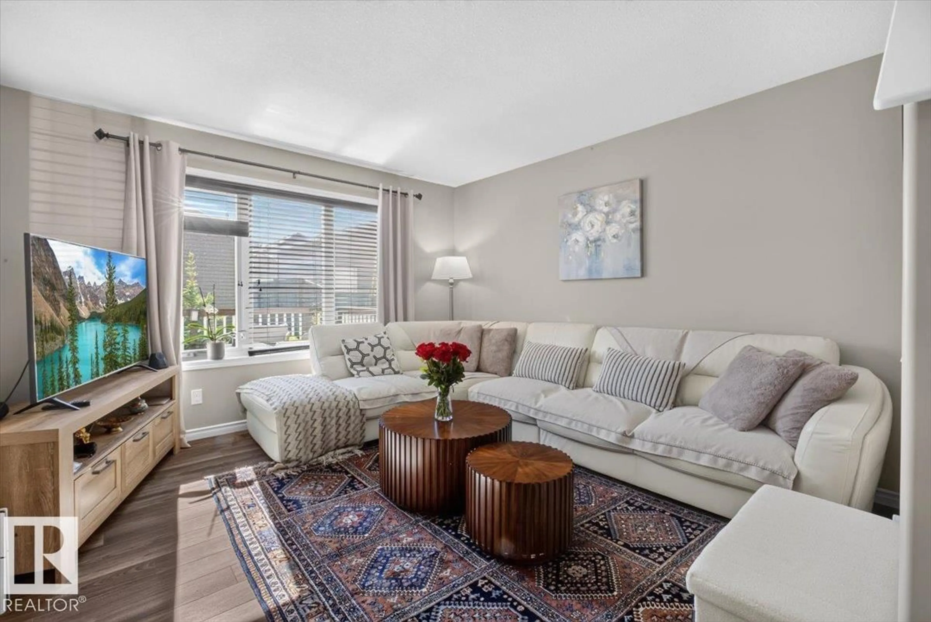 Living room with furniture, unknown for 2235 76 ST, Edmonton Alberta T6X0Z3