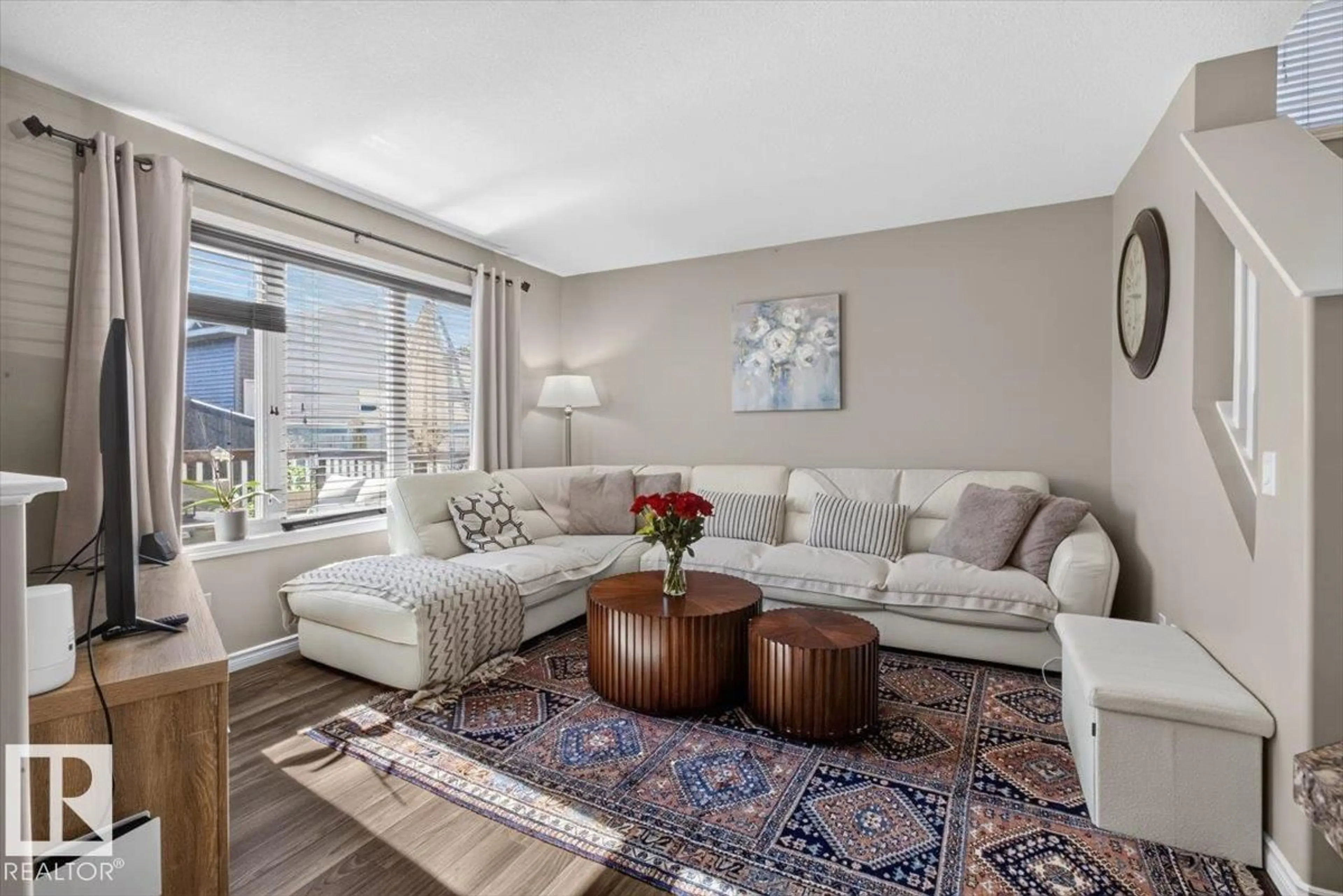 Living room with furniture, unknown for 2235 76 ST, Edmonton Alberta T6X0Z3