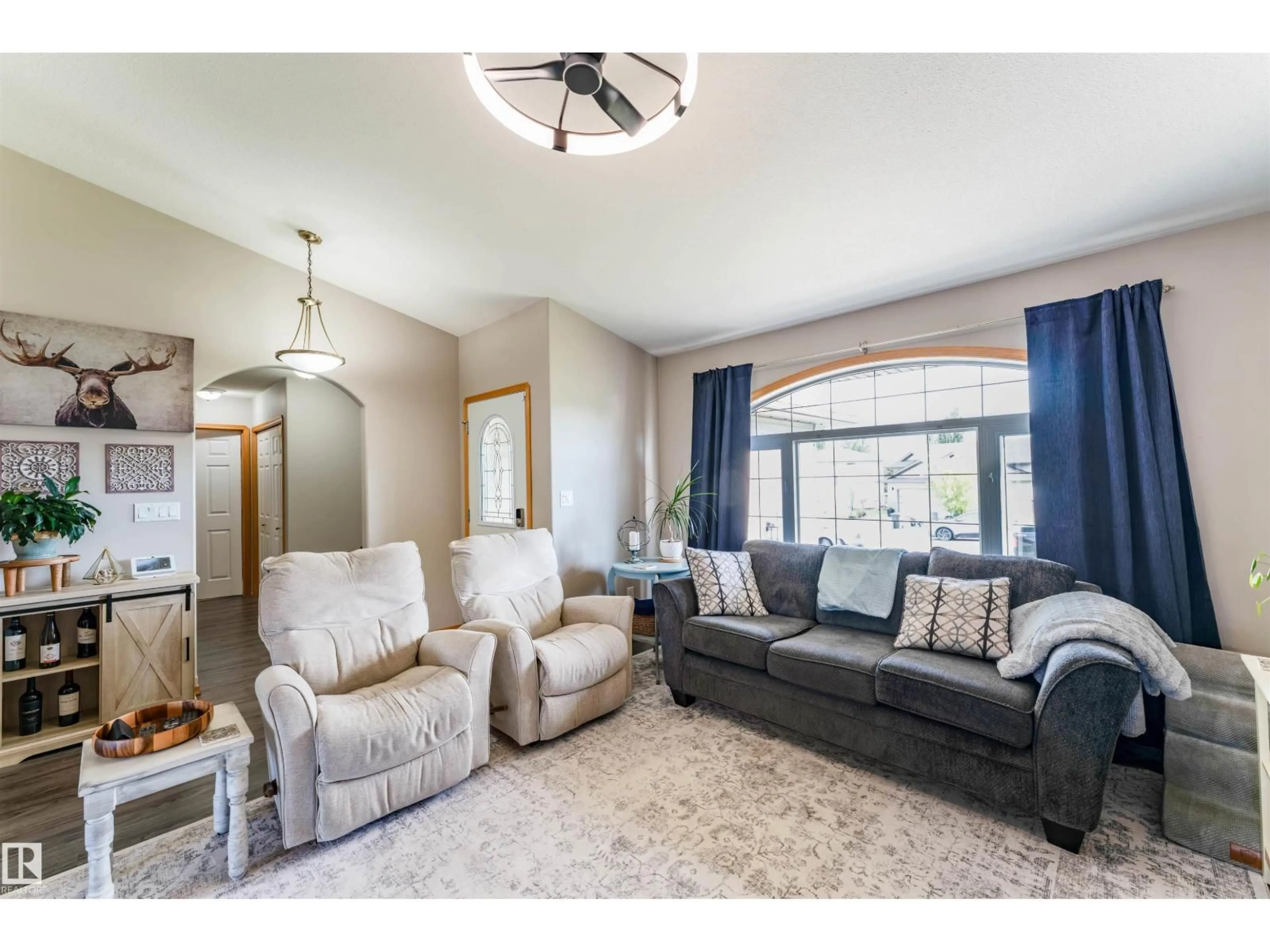 Living room with furniture, unknown for 3924 44 AV, Drayton Valley Alberta T7A0A1