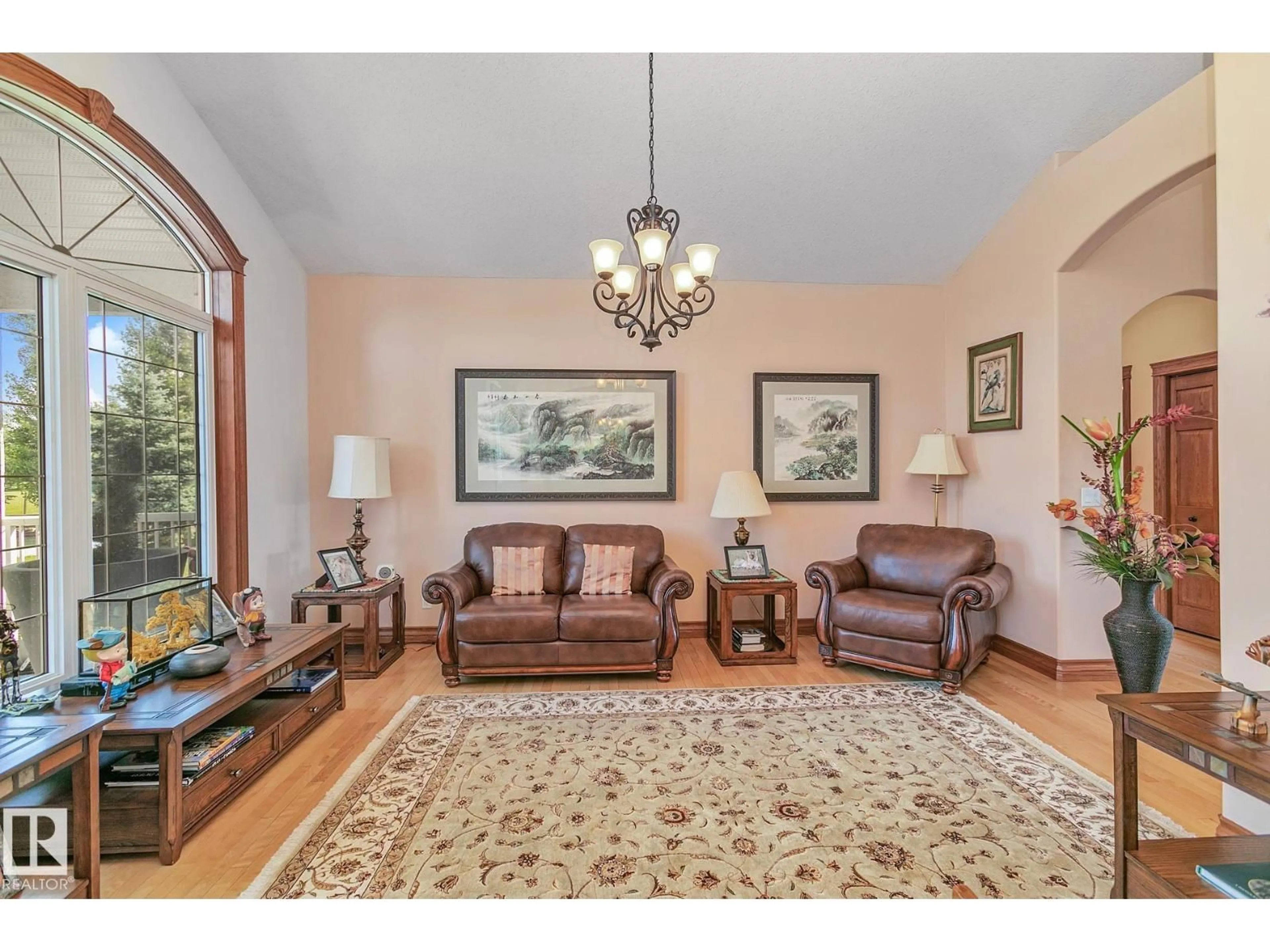 Living room with furniture, unknown for 400 - 51430 RGE ROAD 231, Rural Strathcona County Alberta T8B1K9