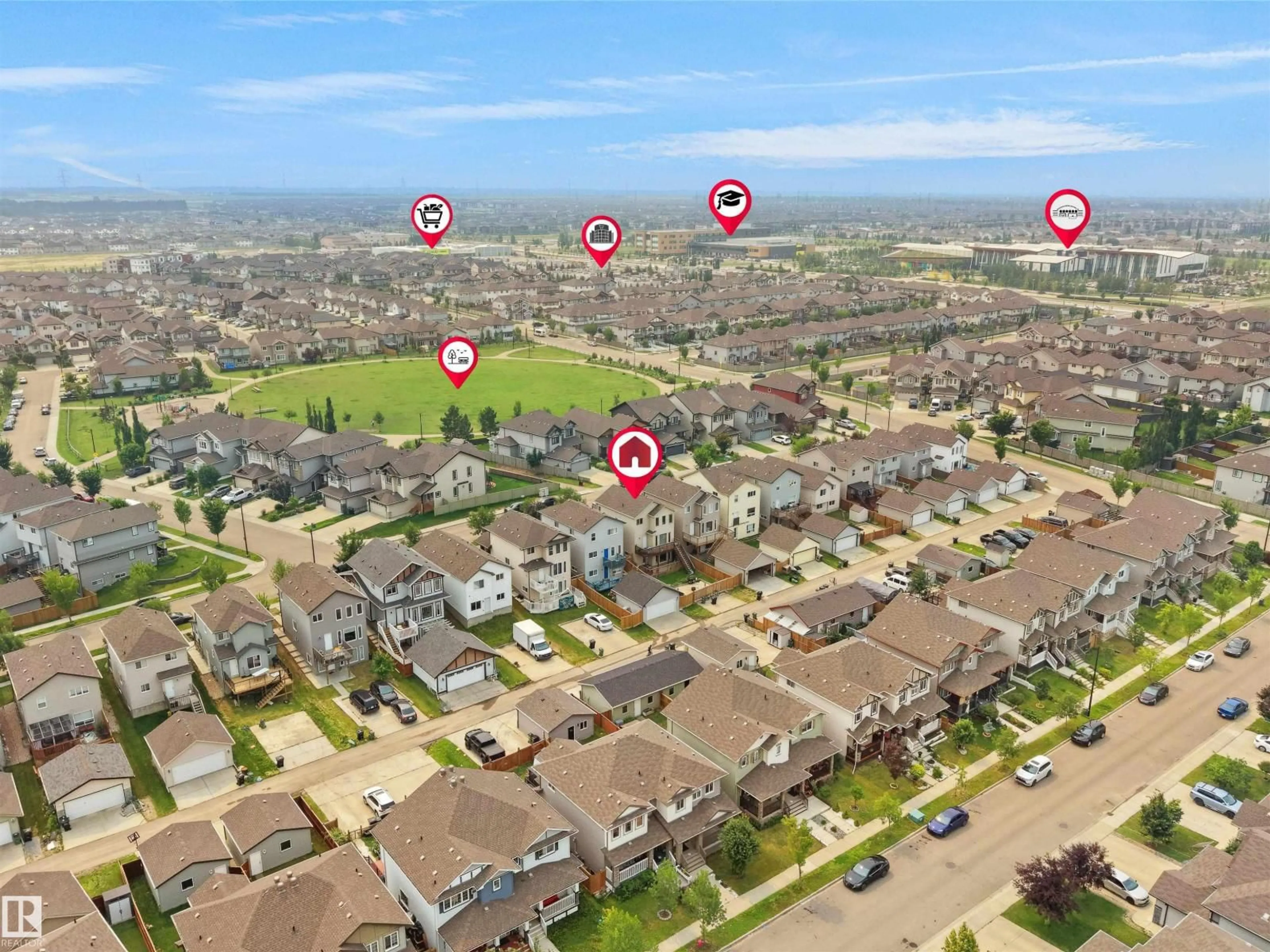 A pic from outside/outdoor area/front of a property/back of a property/a pic from drone, street for 1216 29 AV, Edmonton Alberta T6T0V8