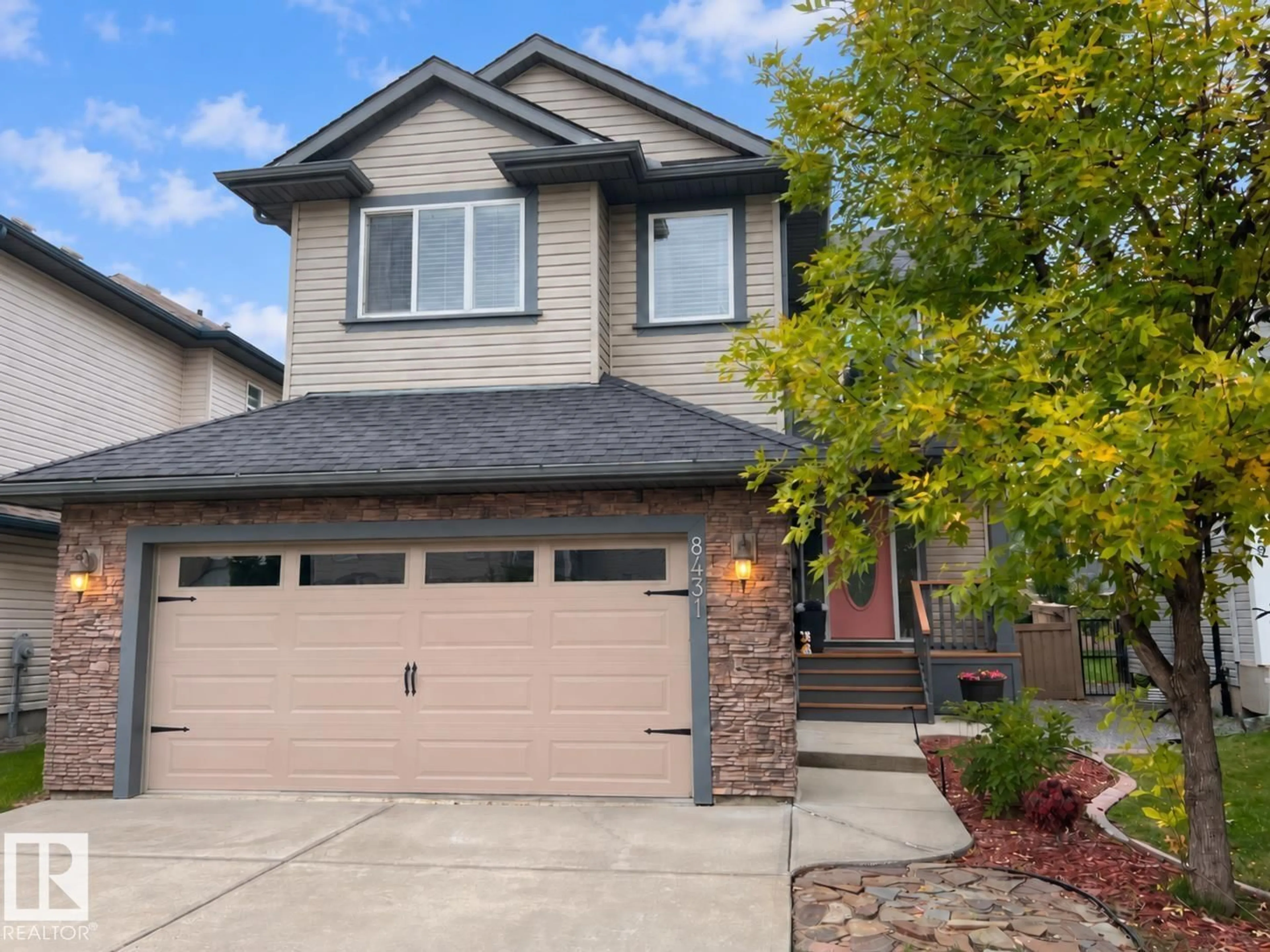 Home with brick exterior material, street for 8431 SLOANE CR, Edmonton Alberta T6R0L3