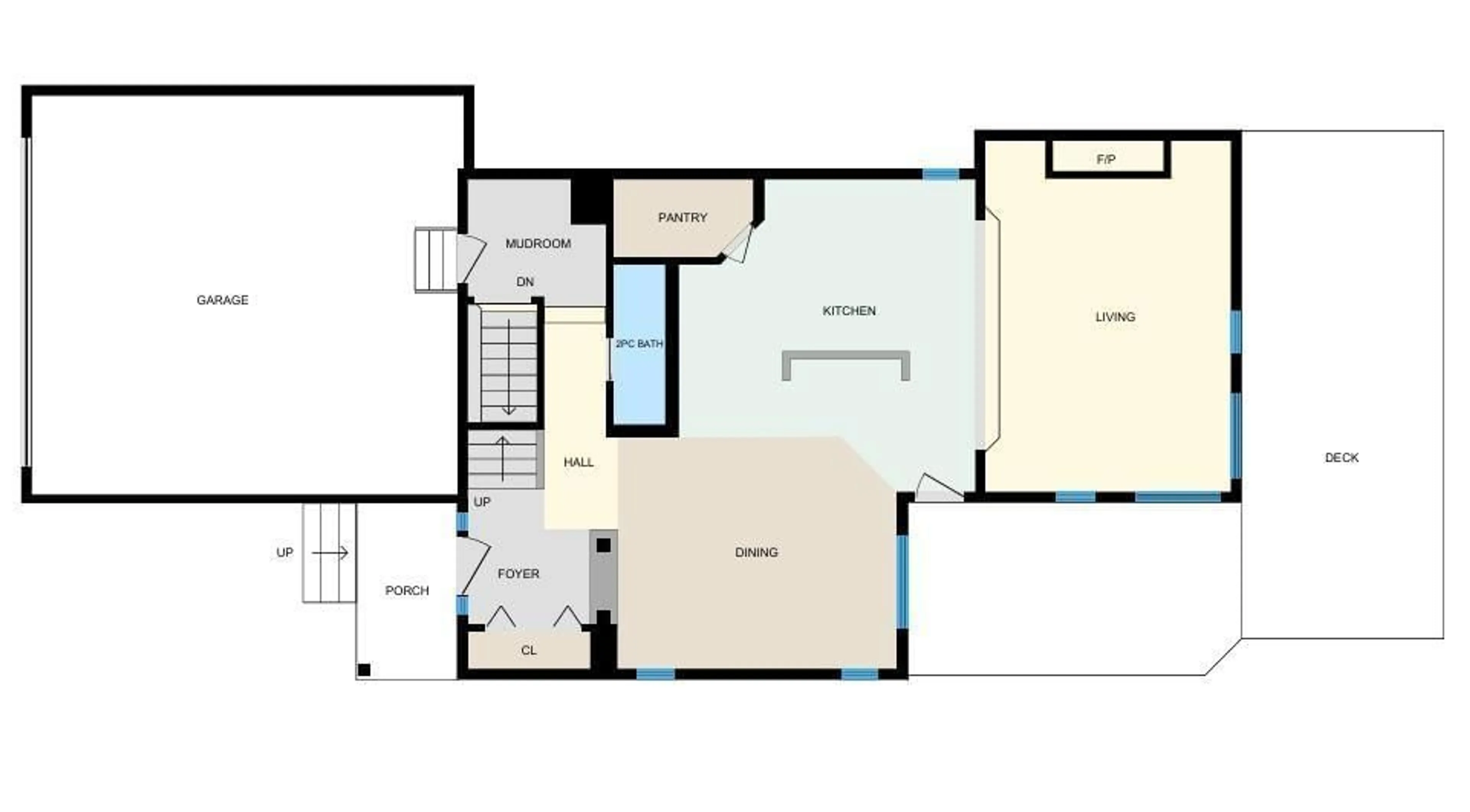 Floor plan for 8431 SLOANE CR, Edmonton Alberta T6R0L3