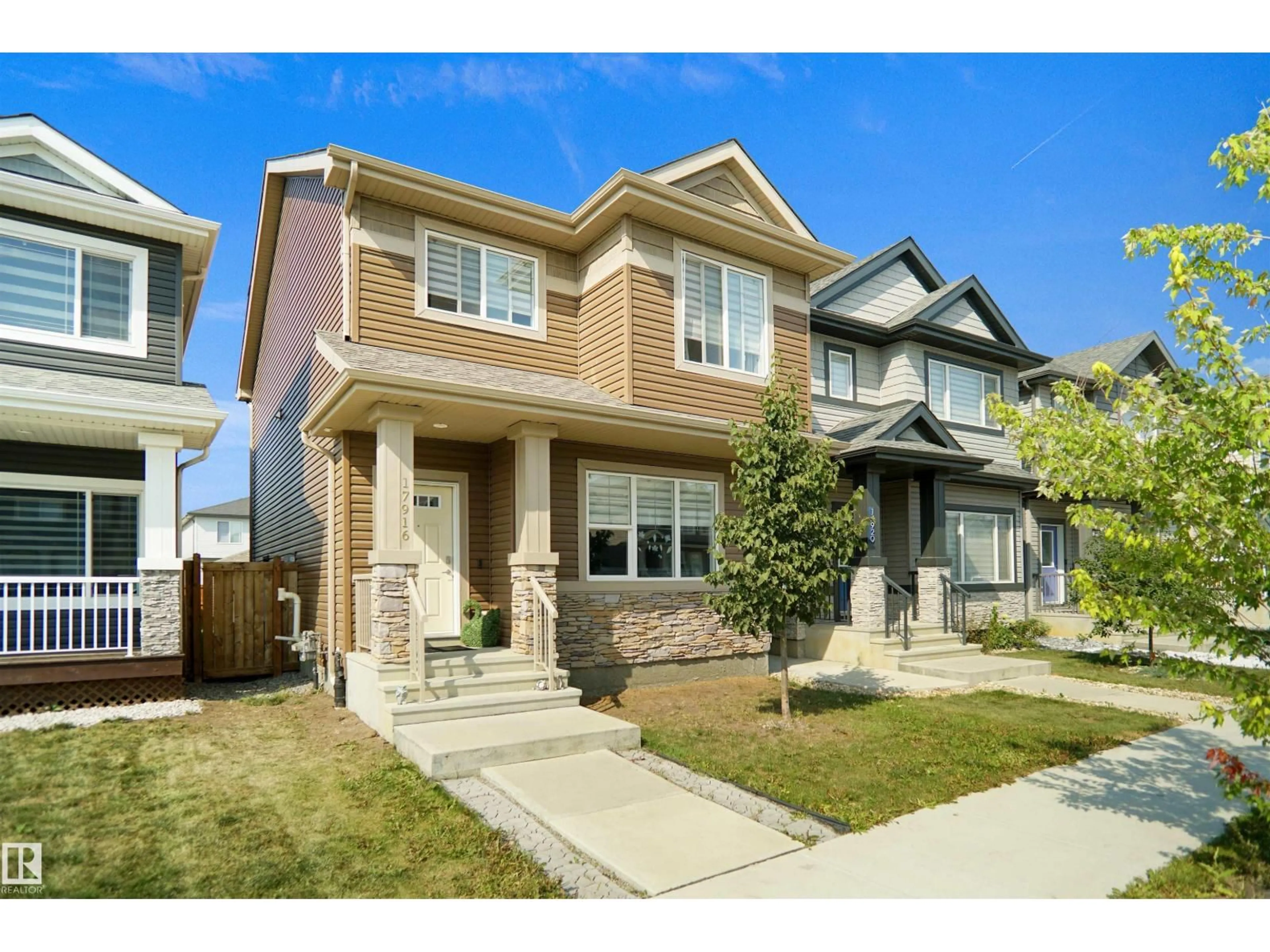 Home with brick exterior material, street for 17916 62 ST, Edmonton Alberta T5Y3Z4
