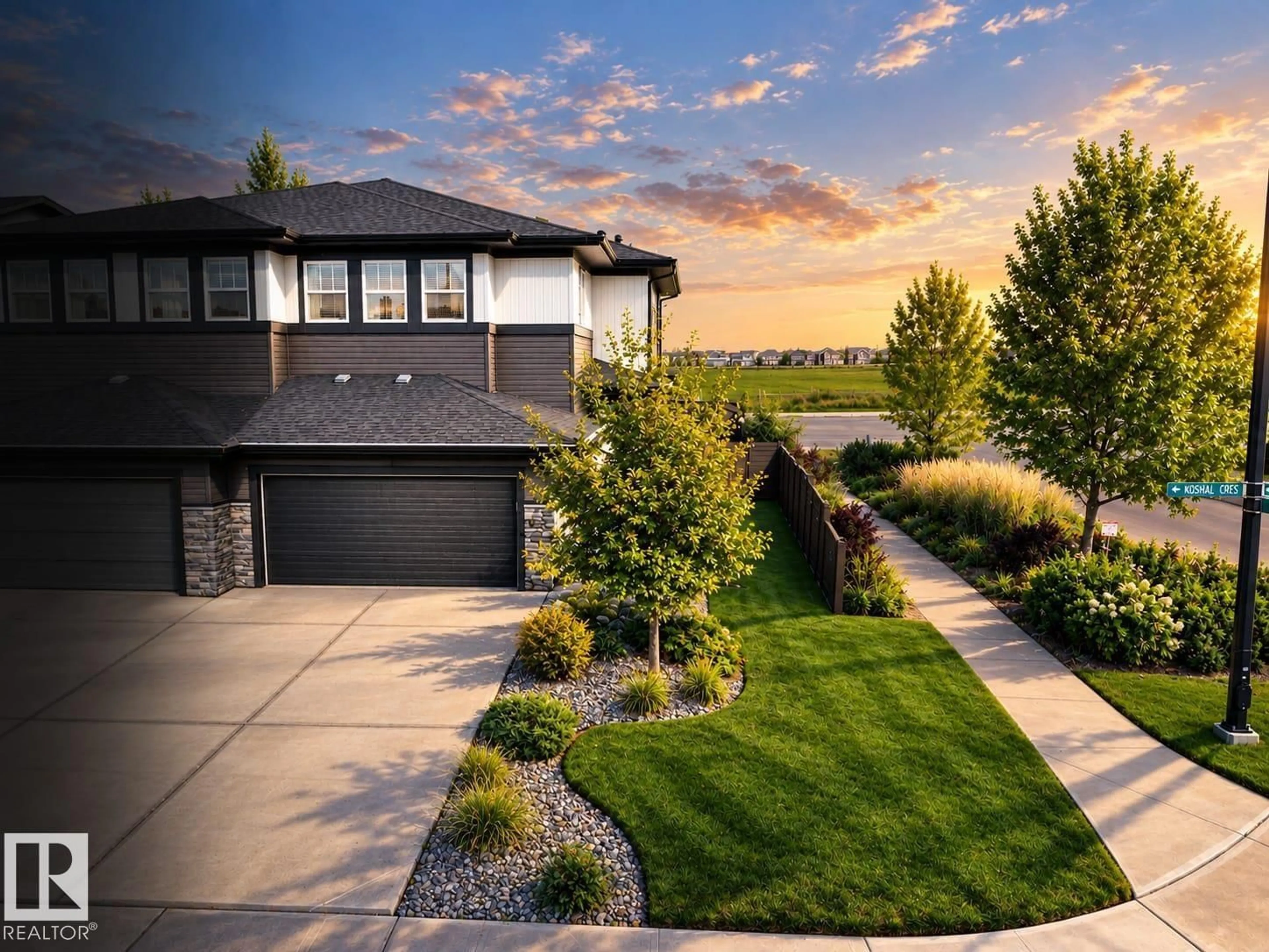 Home with brick exterior material, unknown for 2804 KOSHAL CR, Edmonton Alberta T6W3J7