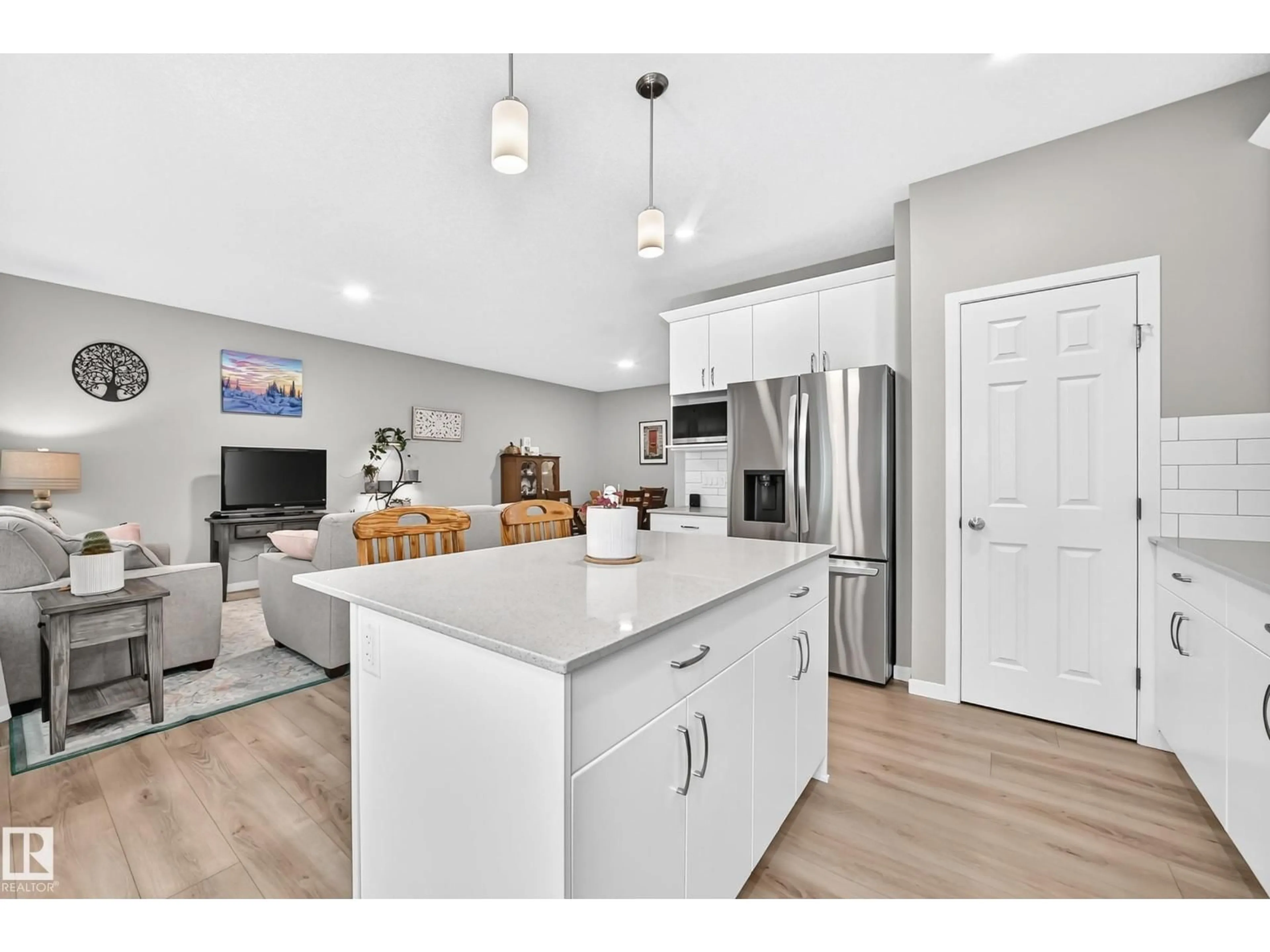 Open concept kitchen, unknown for NW - 17550 63A ST, Edmonton Alberta T5Y4E6