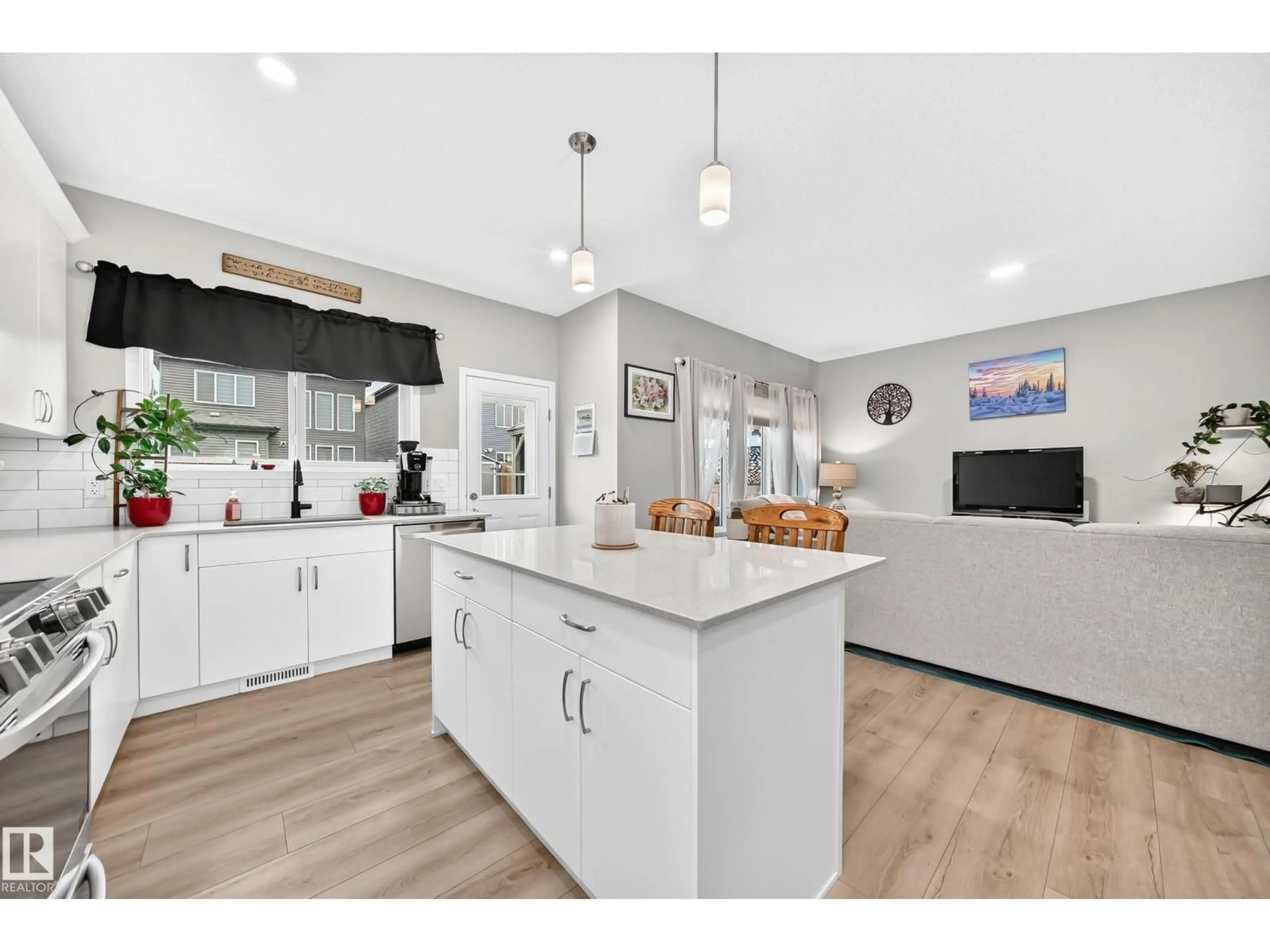 Open concept kitchen, unknown for NW - 17550 63A ST, Edmonton Alberta T5Y4E6