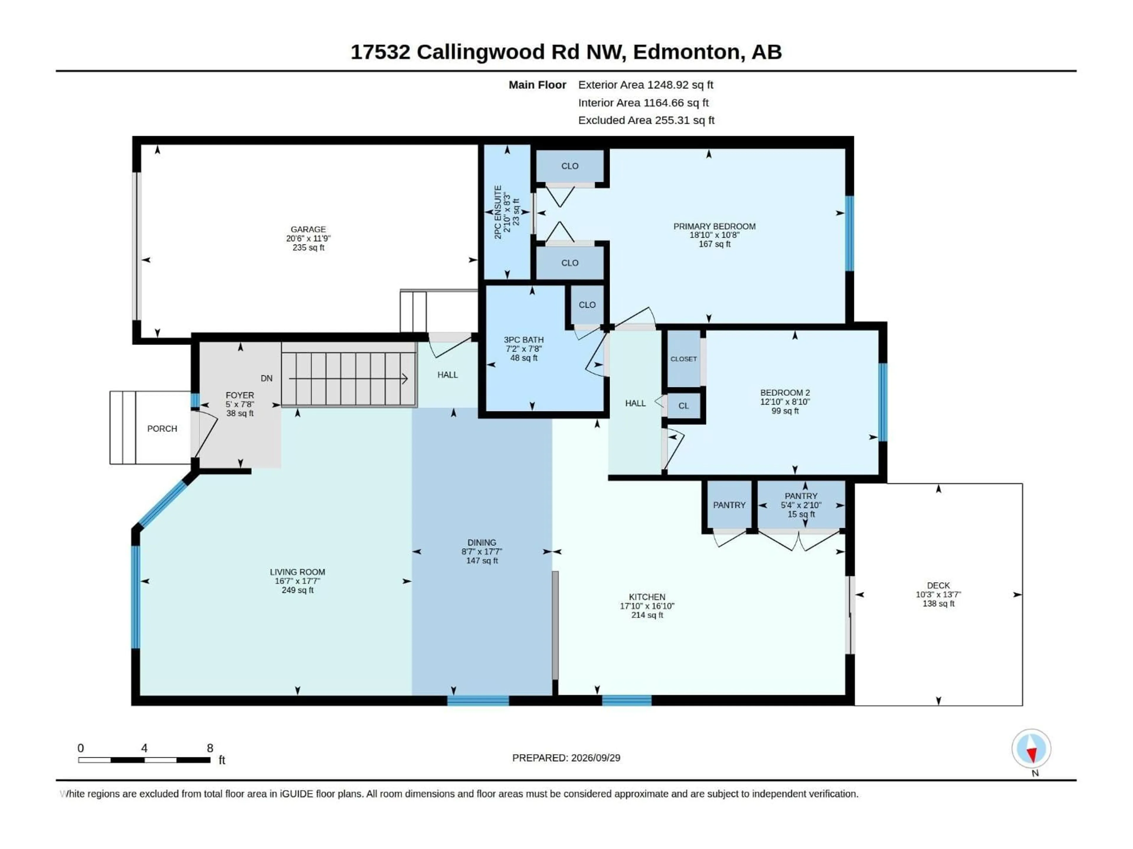 Floor plan for 17532 CALLINGWOOD RD, Edmonton Alberta T5T5P1