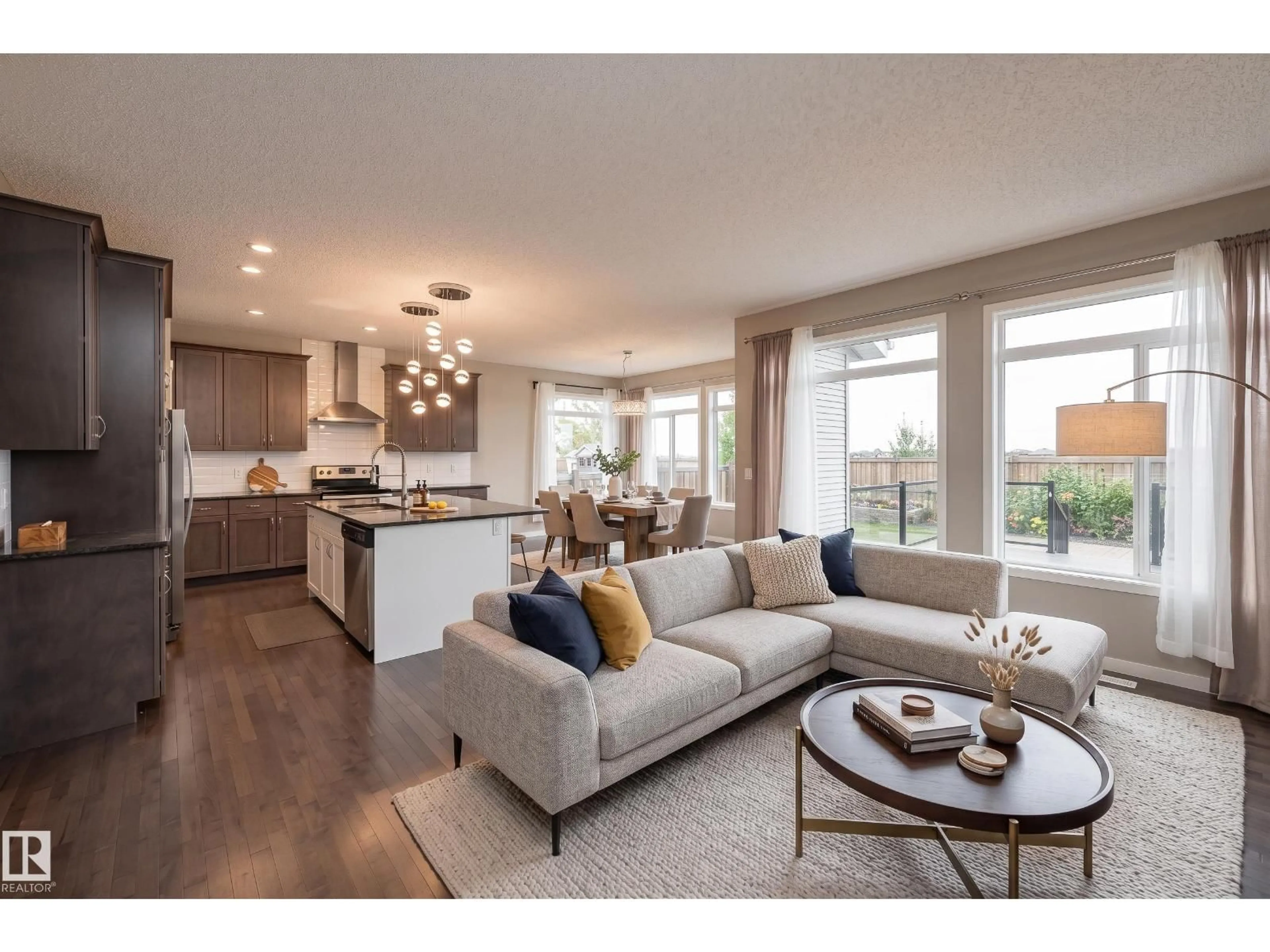 Open concept kitchen, unknown for NW - 17523 56 ST, Edmonton Alberta T5Y0T6