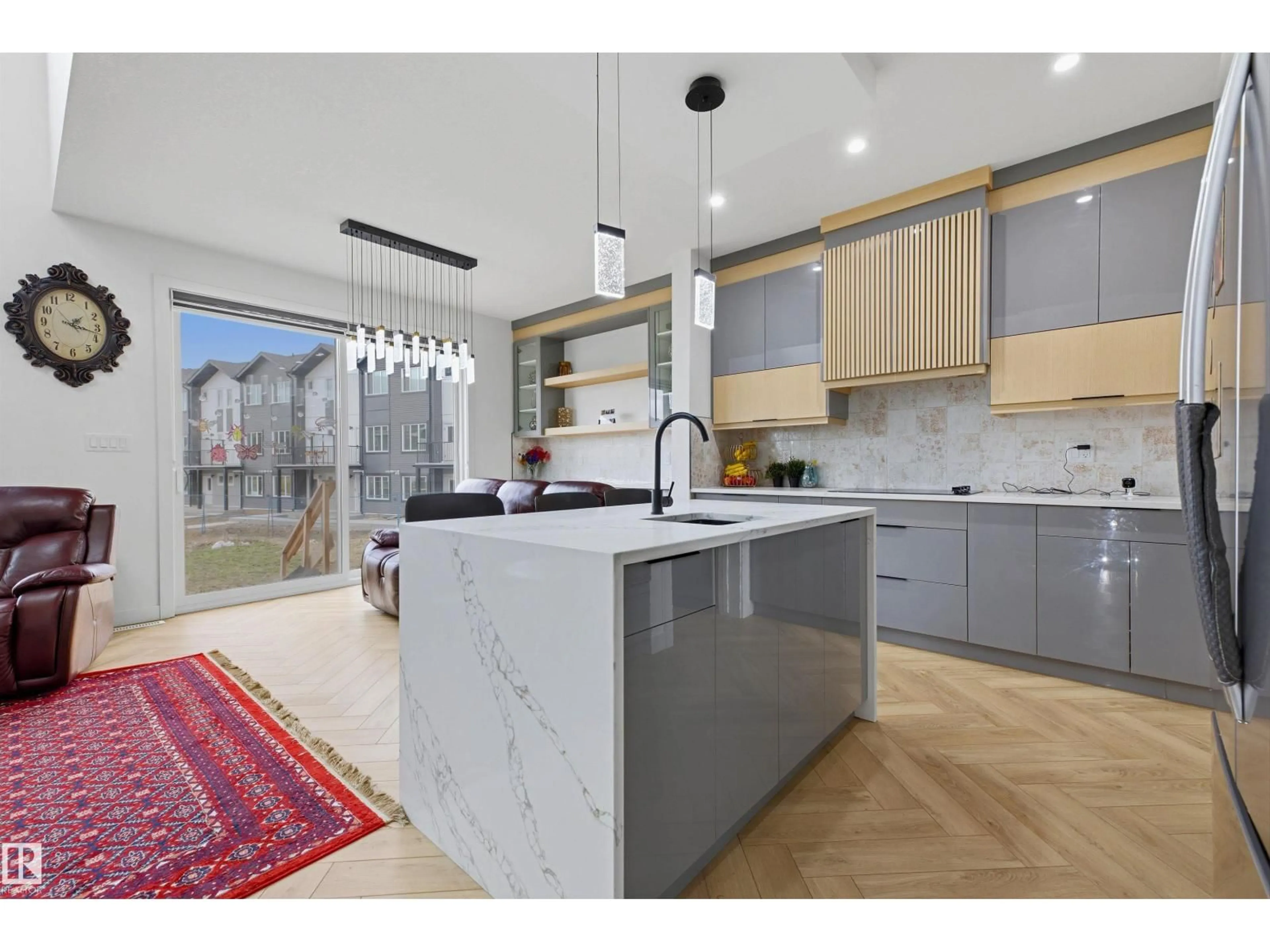 Open concept kitchen, unknown for SW - 2043 COLLIP CR, Edmonton Alberta T6W5T4