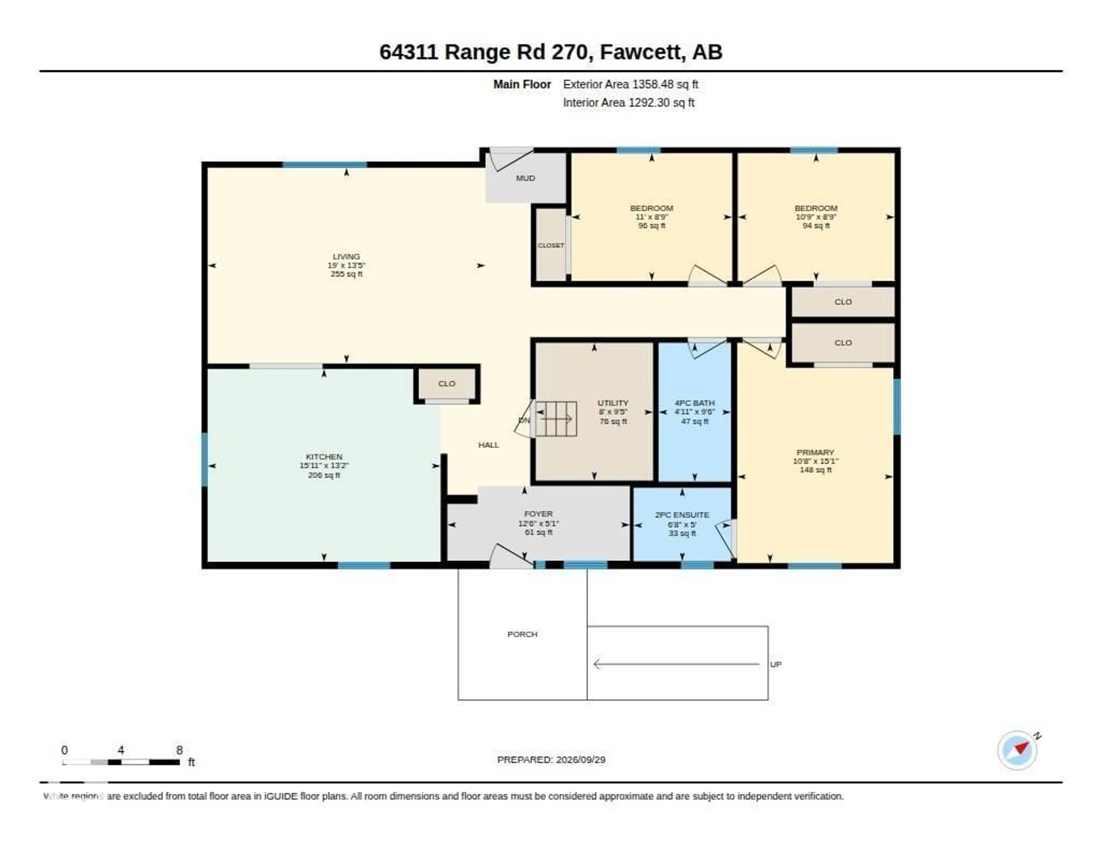 Floor plan for 64311 RG RD 270, Rural Westlock County Alberta T0G1H0